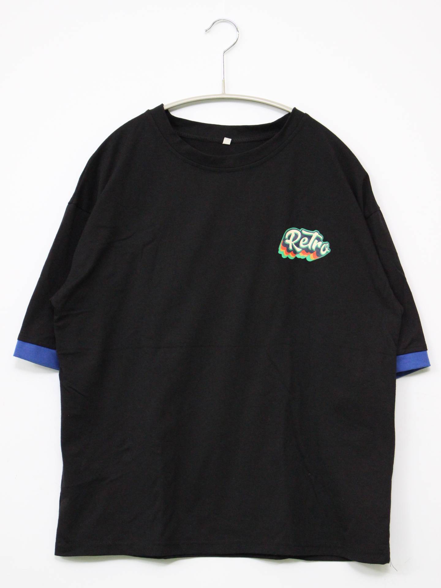 Tシャツ/カットソー/トップス/ブラック/L
