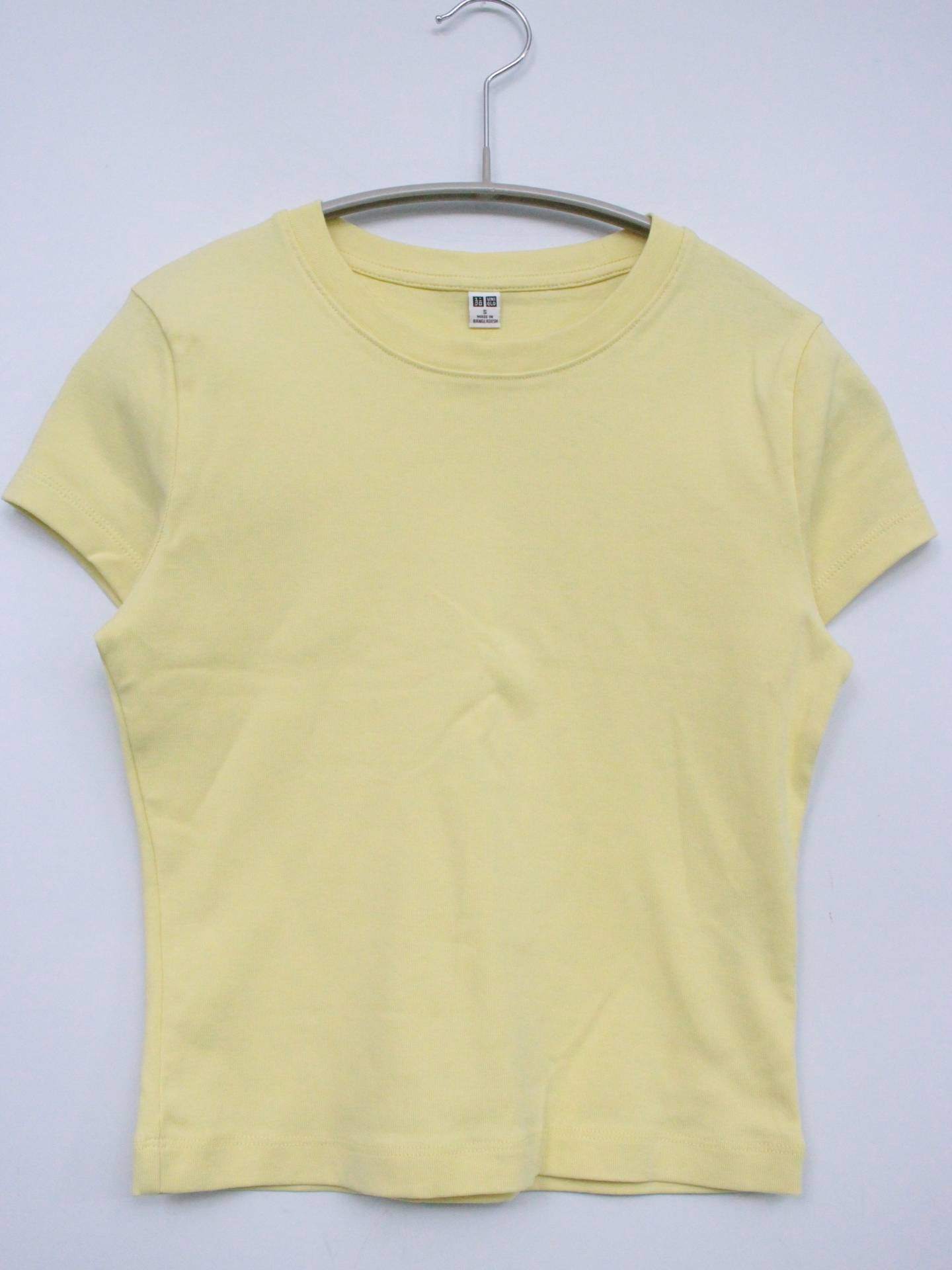 UNIQLO/ユニクロ/Tシャツ/カットソー/トップス/アイボリー/S