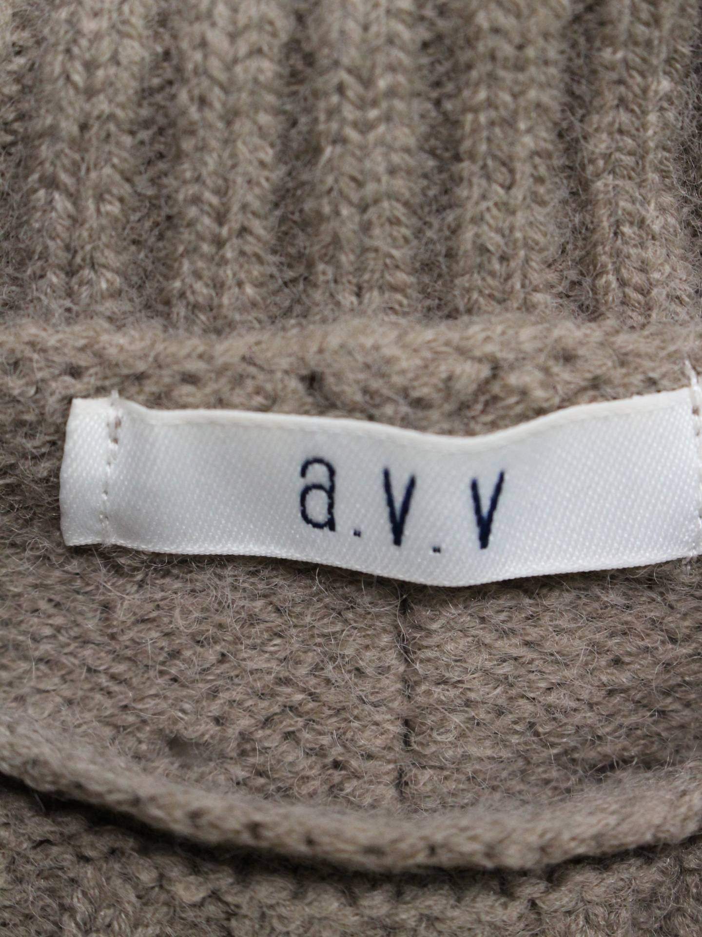 a.v.v/ニット/セーター/トップス/ベージュ/S