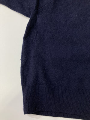 UNIQLO/ユニクロ/ニット/セーター/トップス/ネイビー/L