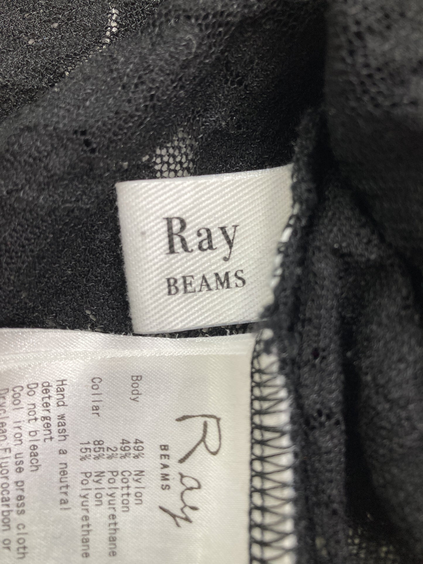 Ray BEAMS/レイビームス/シャツ/ブラウス/トップス/ブラック
