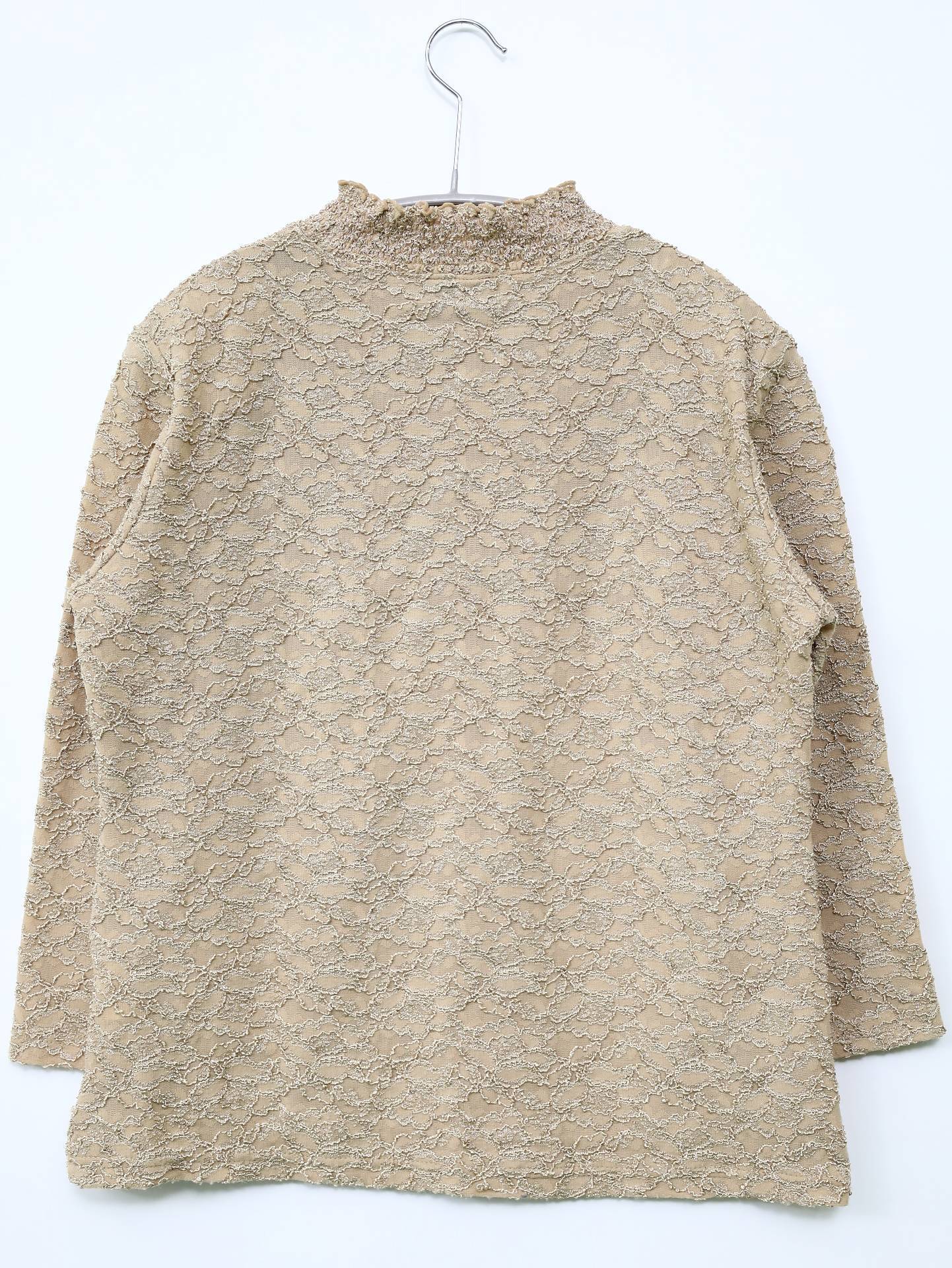 LASE・LASE/Tシャツ/カットソー/トップス/ベージュ/M