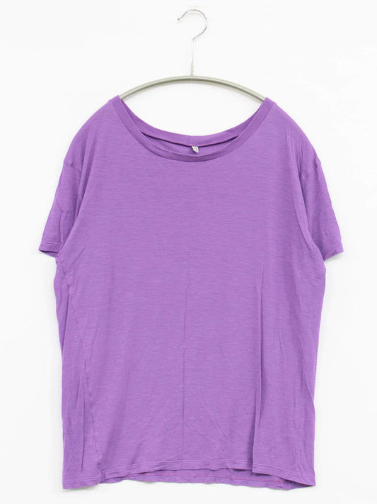 Tシャツ/カットソー/トップス/パープル