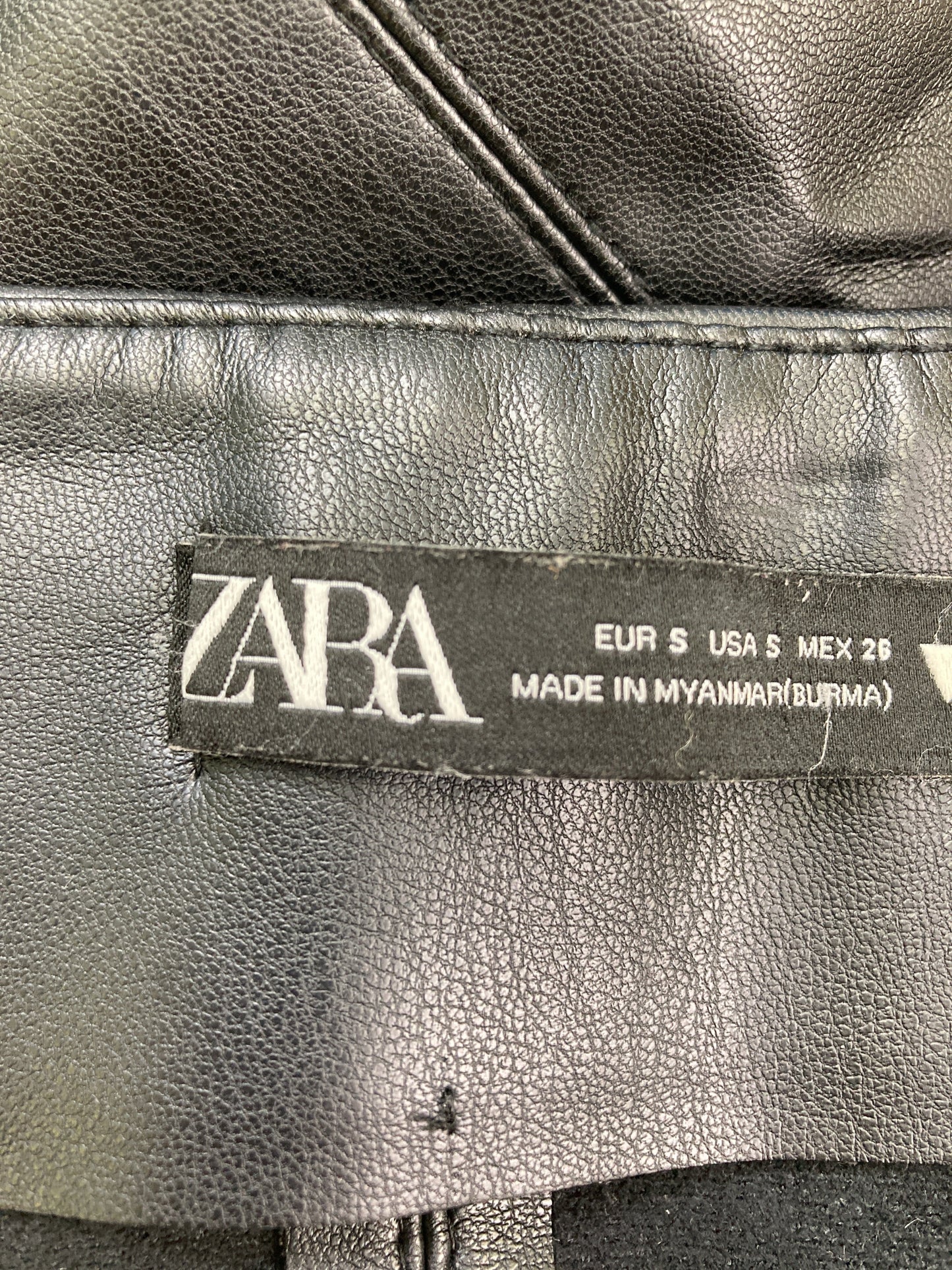 ZARA/ザラ/ショート/ミニスカート/スカート/ブラック/S