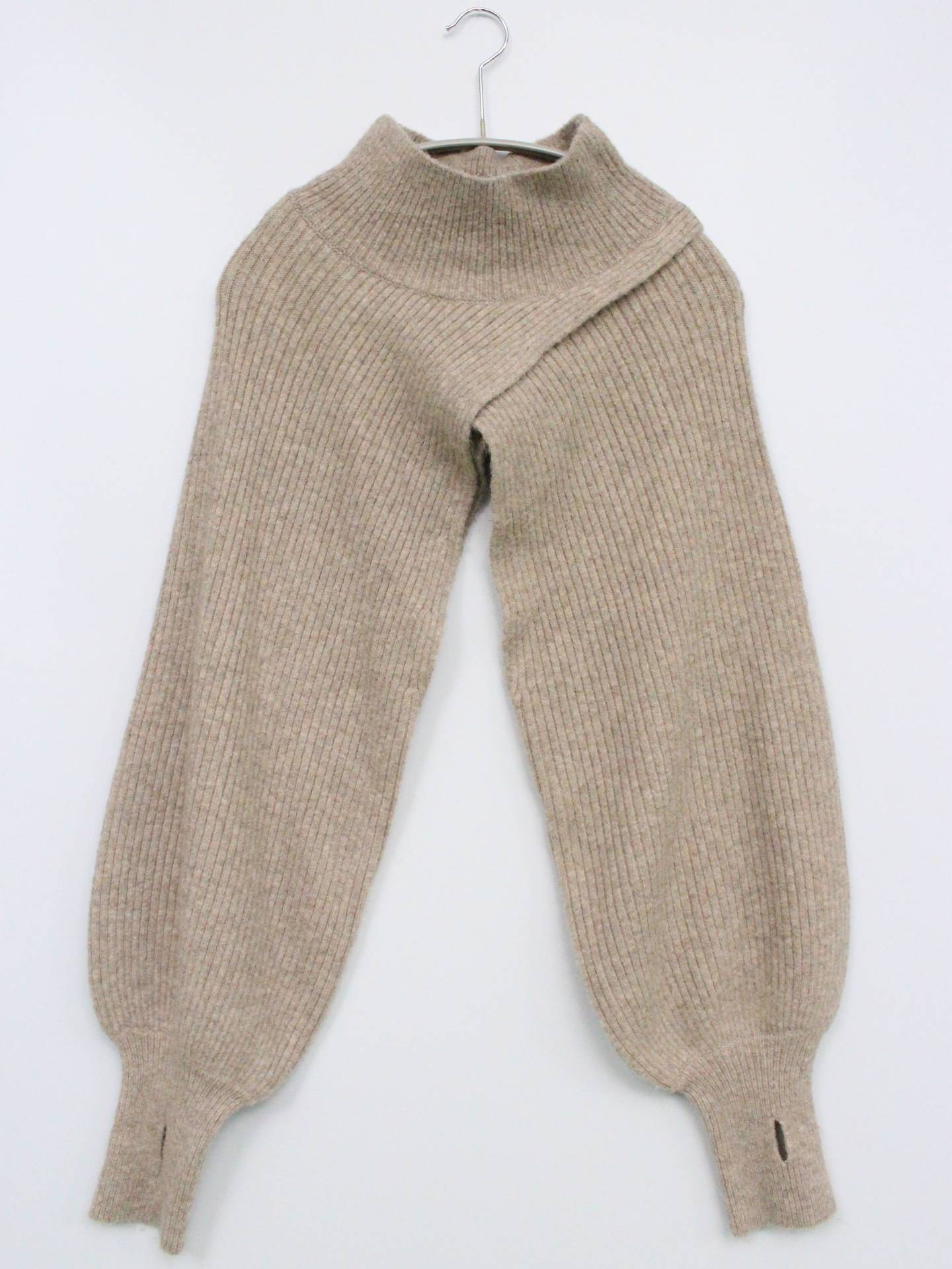 ANOGH/ニット/セーター/トップス/ベージュ