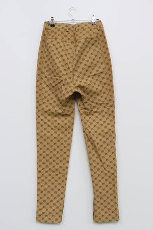 BONBOM/スラックス/パンツ/ブラウン/M