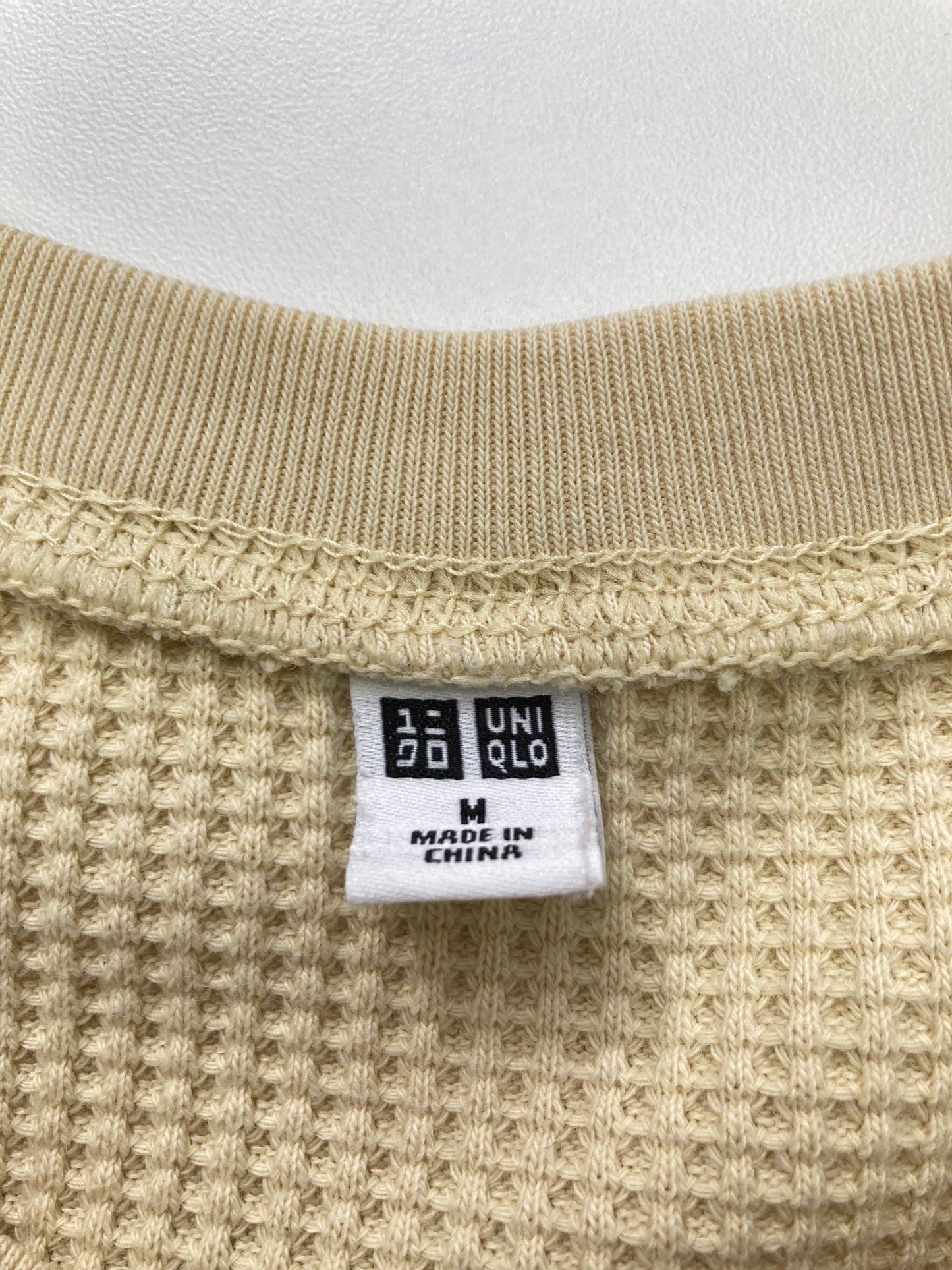 UNIQLO/ユニクロ/ニット/セーター/トップス/ベージュ/M