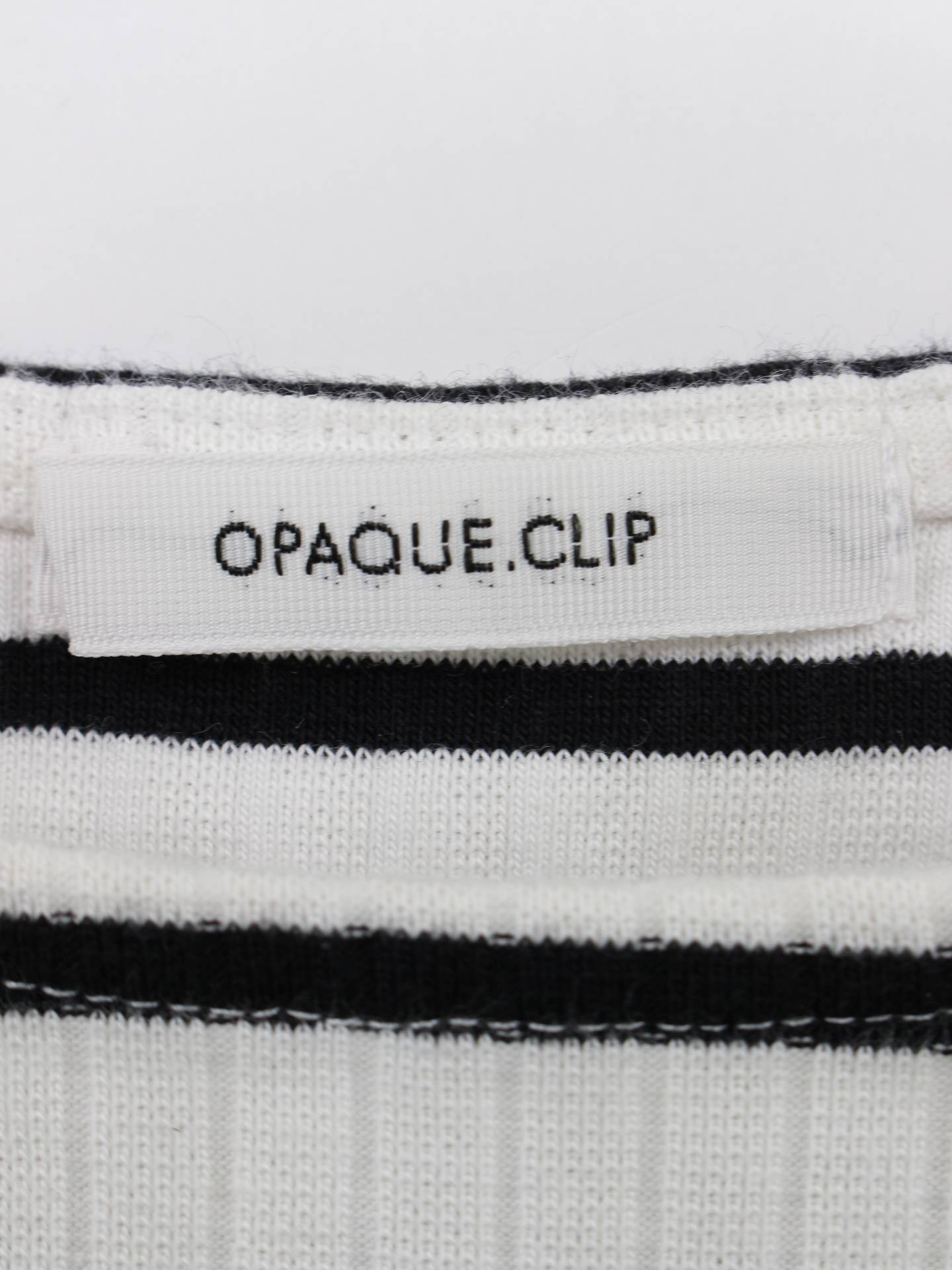OPAQUE.CLIP/Tシャツ/カットソー/トップス/ホワイト/36/S