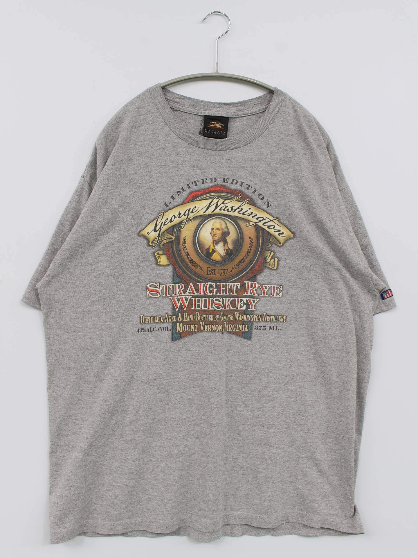 PRAIRIE MOUNTAIN/Tシャツ/カットソー/トップス/グレー/XL