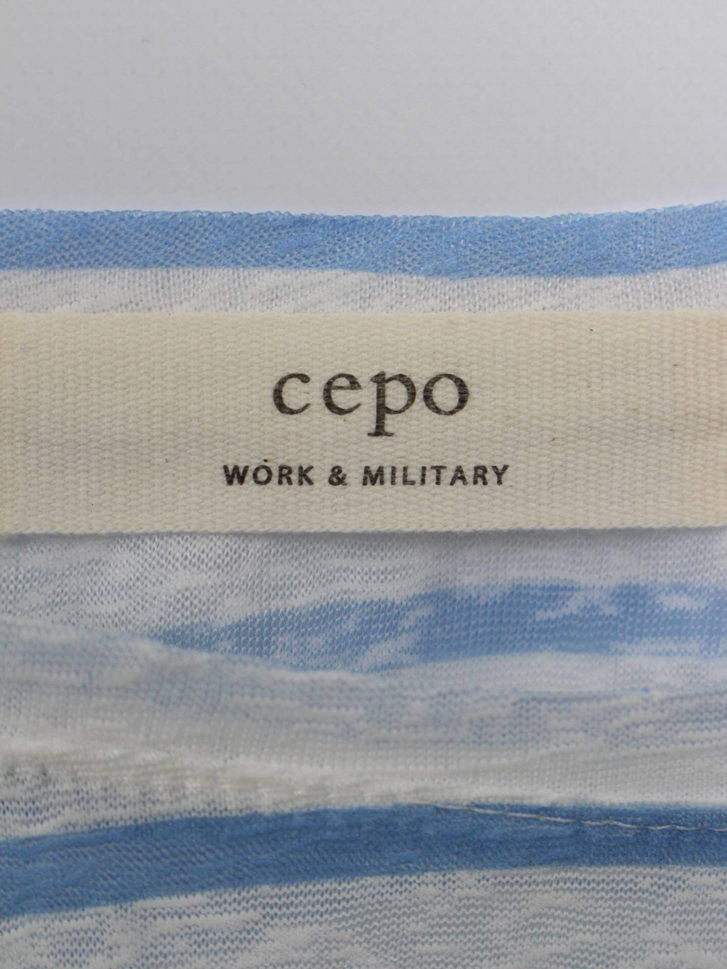 Cepo/Tシャツ/カットソー/トップス/スカイブルー/M
