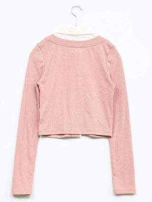 Dazy/デイジー/シャツ/ブラウス/トップス/ピンク/S