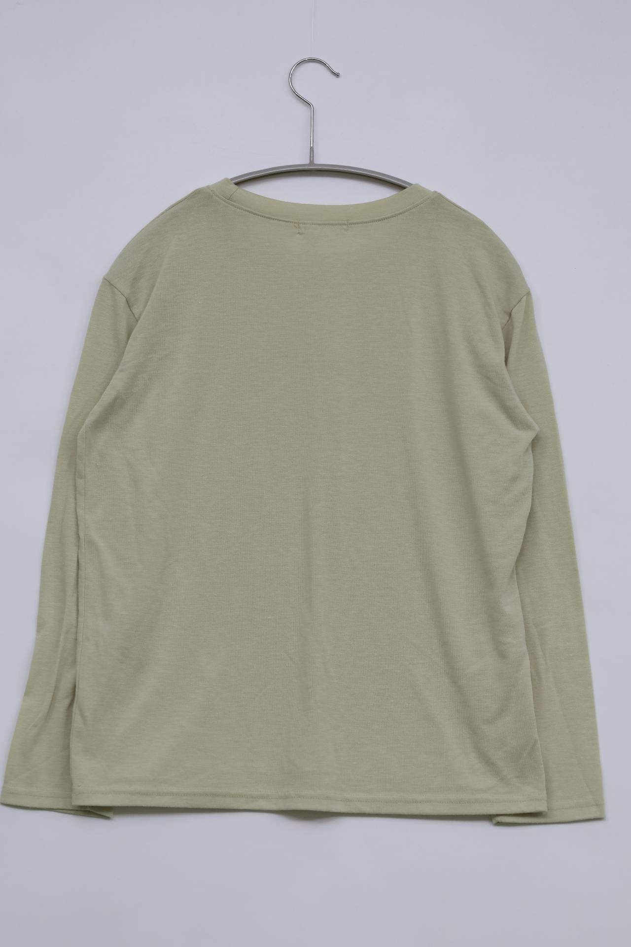 JENNY EYELET/Tシャツ/カットソー/トップス/ライトグリーン