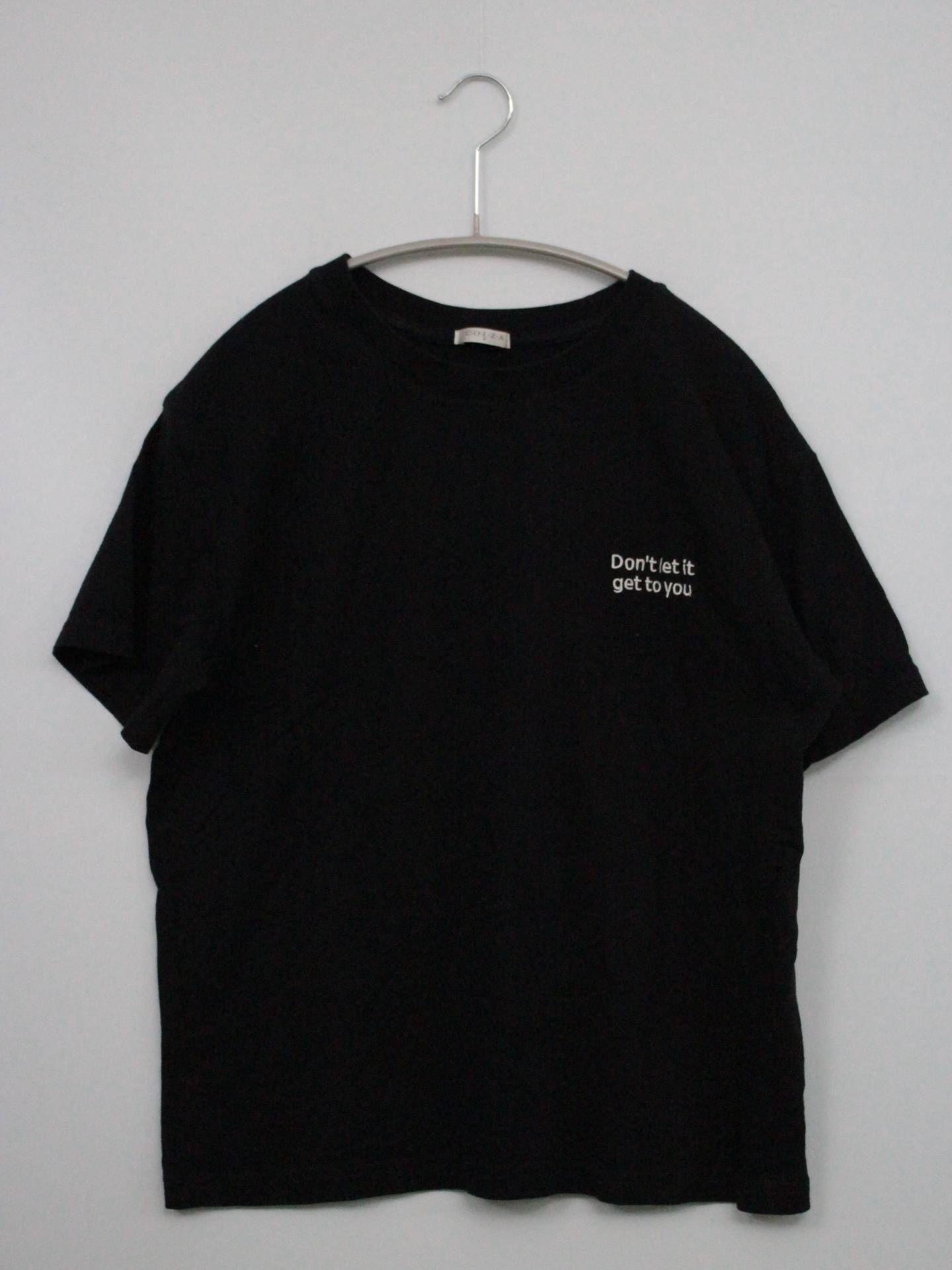 COLZA/コルザ/Tシャツ/カットソー/トップス/ブラック/M