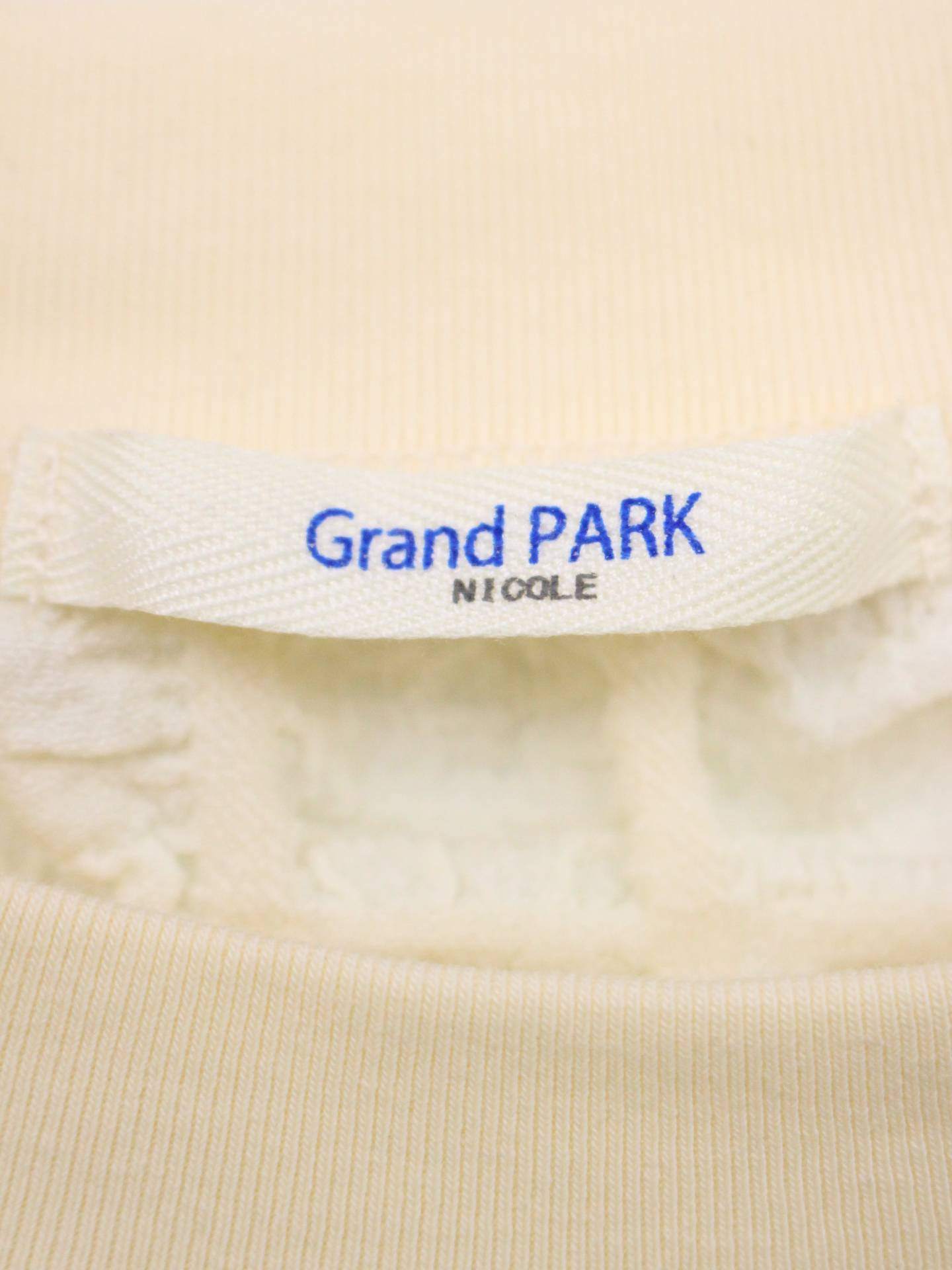 Grand PARK/スウェット/トップス/アイボリー/FREE