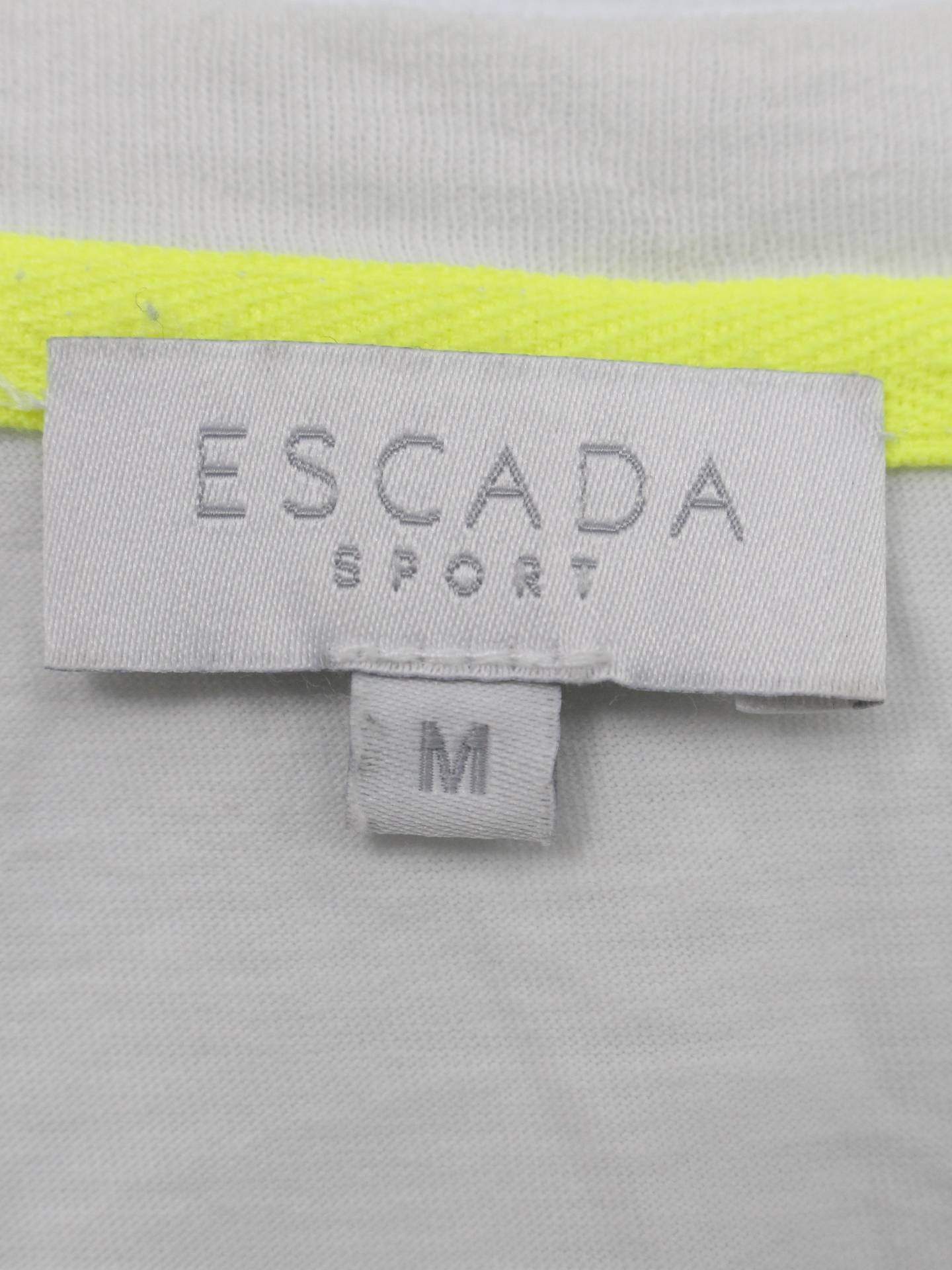 ESCADA/Tシャツ/カットソー/トップス/ホワイト/M