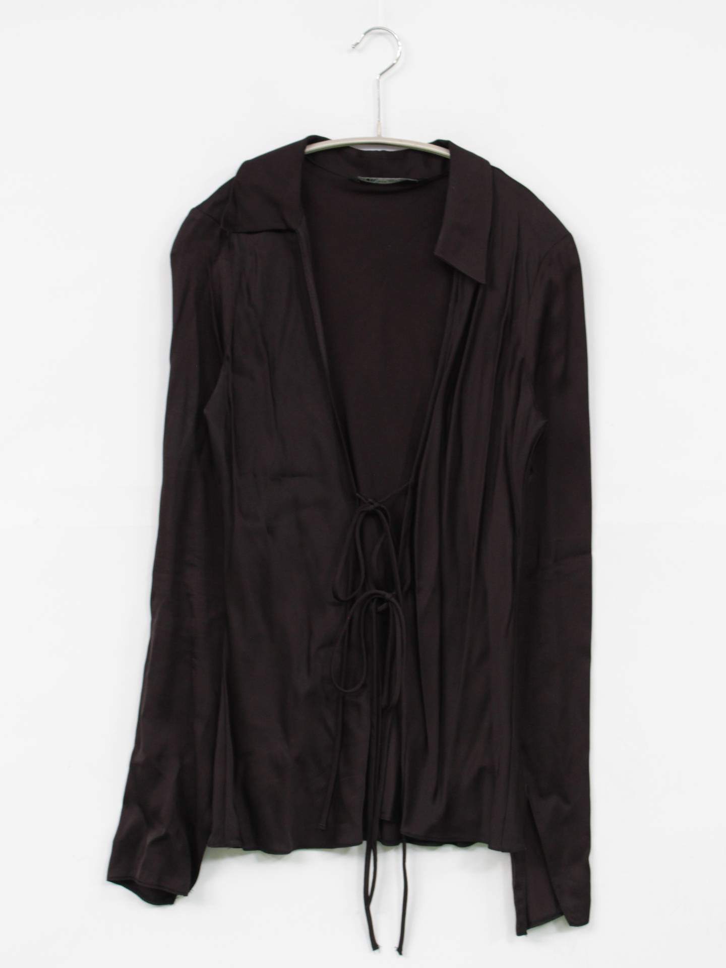 ZARA/ザラ/シャツ/ブラウス/トップス/ブラック/XS