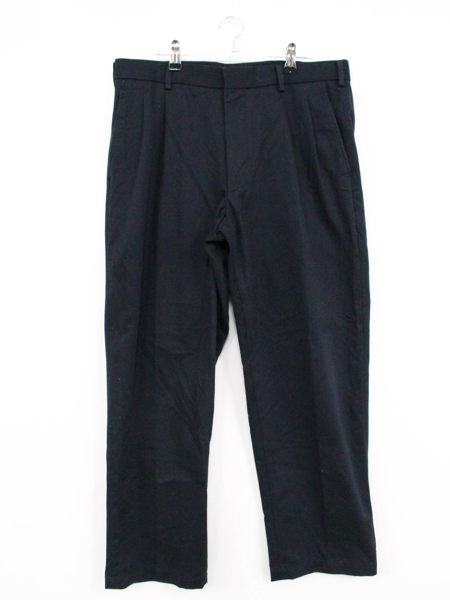 UNIQLO/ユニクロ/スラックス/パンツ/ブラック/ウエスト85cm   レングス73cm