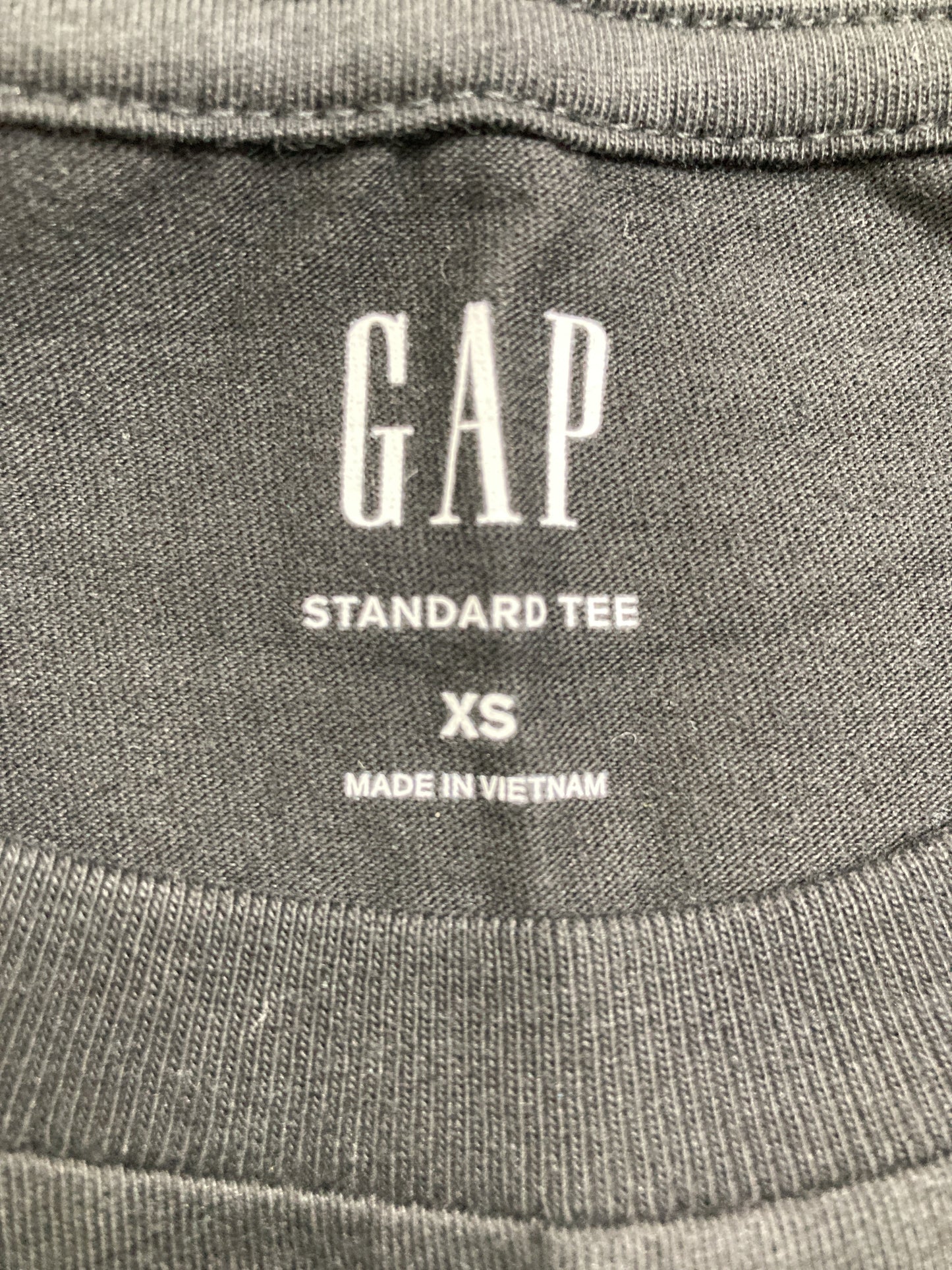GAP/ギャップ/Tシャツ/カットソー/トップス/ブラック/XS