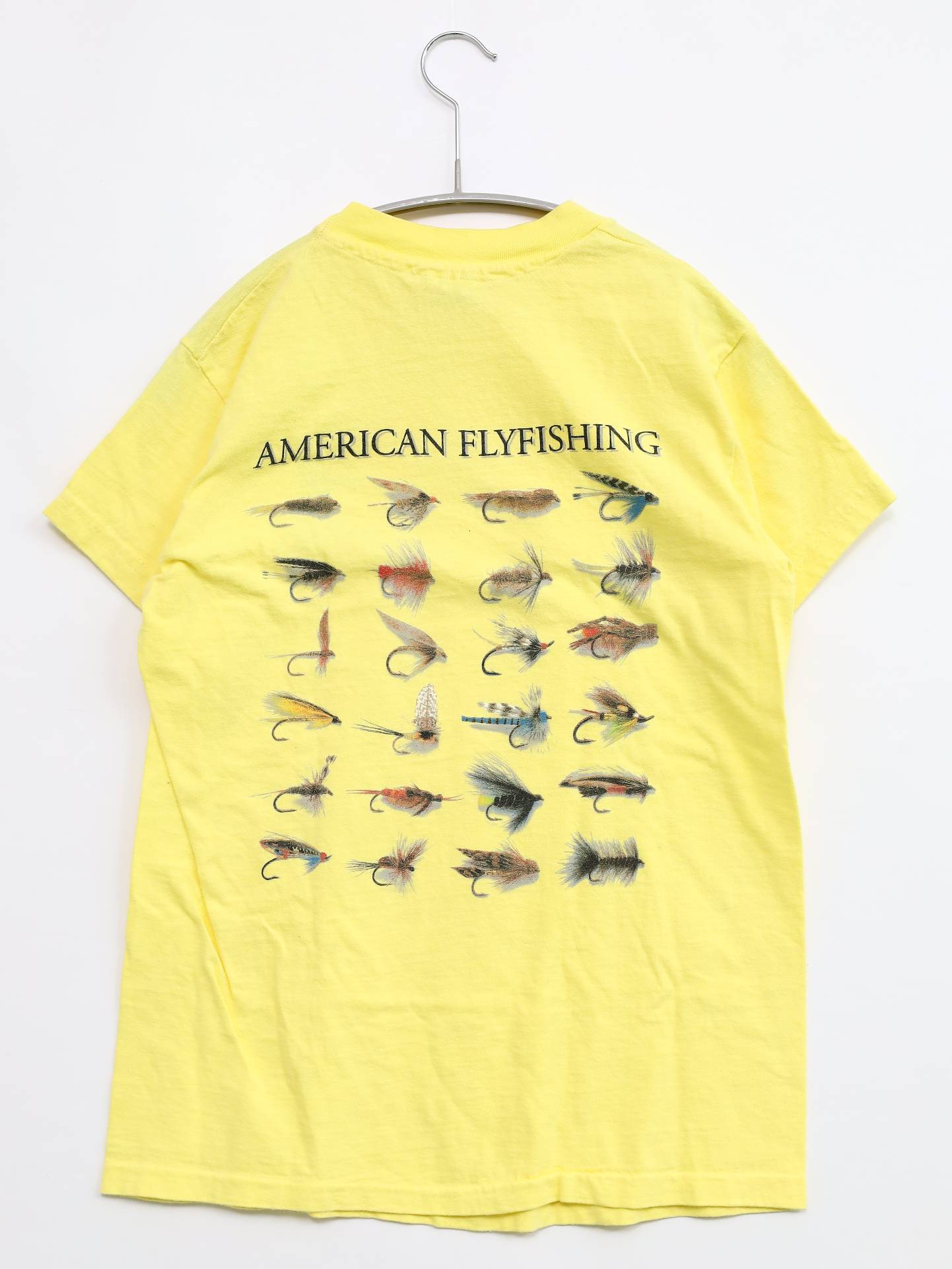 Hanes/ヘインズ/Tシャツ/カットソー/トップス/イエロー/S34-36