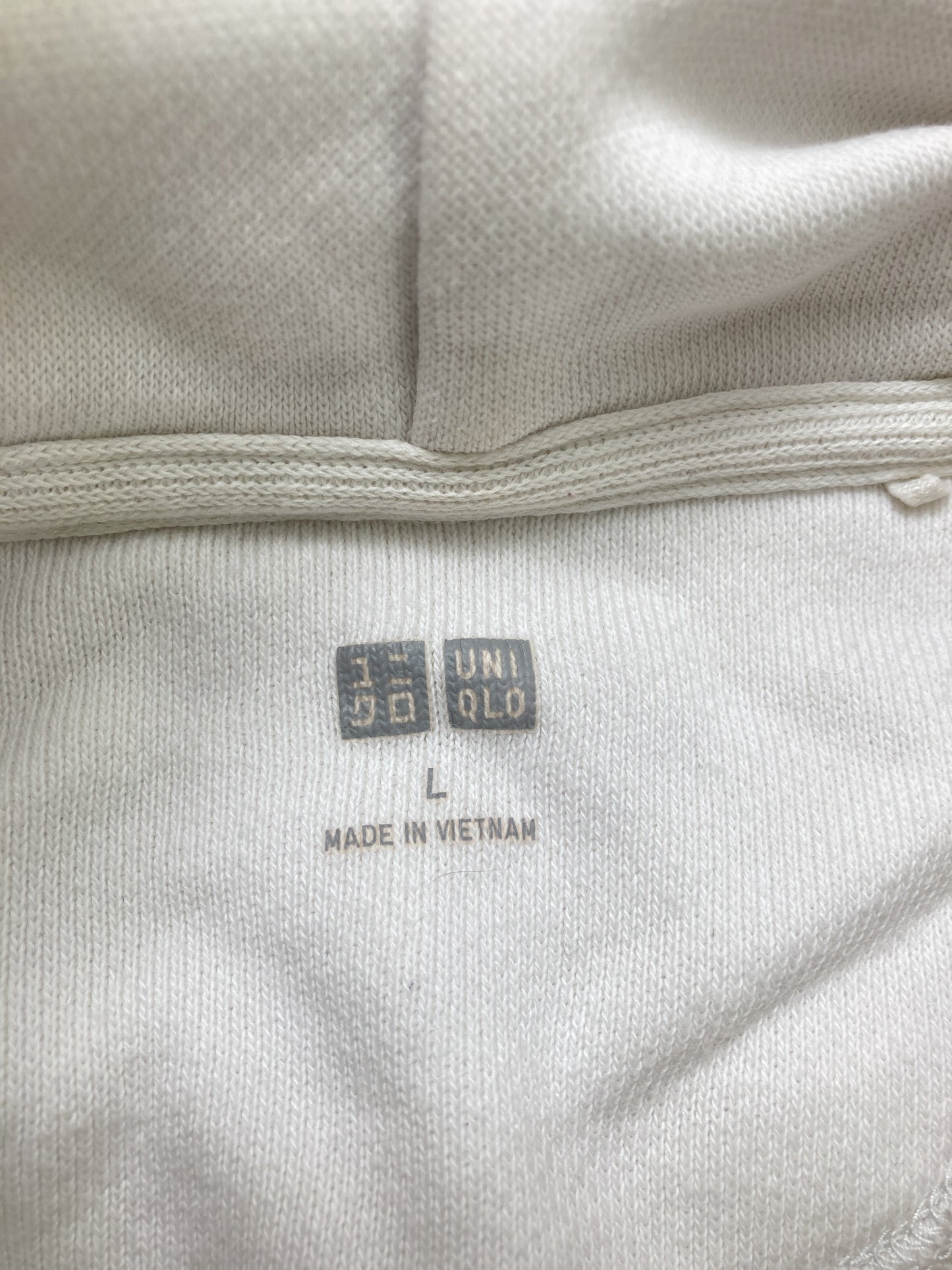 UNIQLO/ユニクロ/パーカー/トップス/ホワイト/L