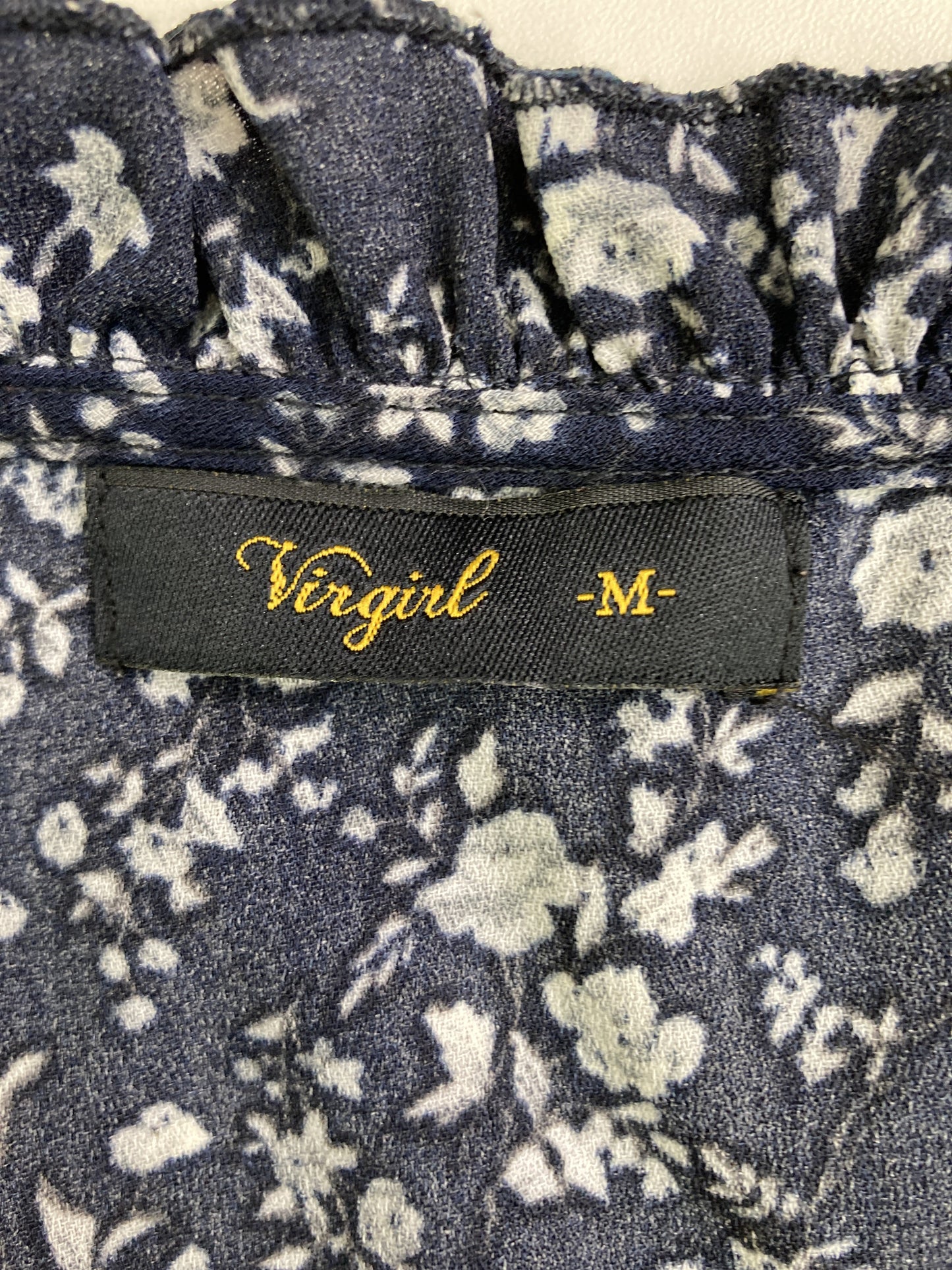 Virgirl/Tシャツ/カットソー/トップス/ネイビー/M