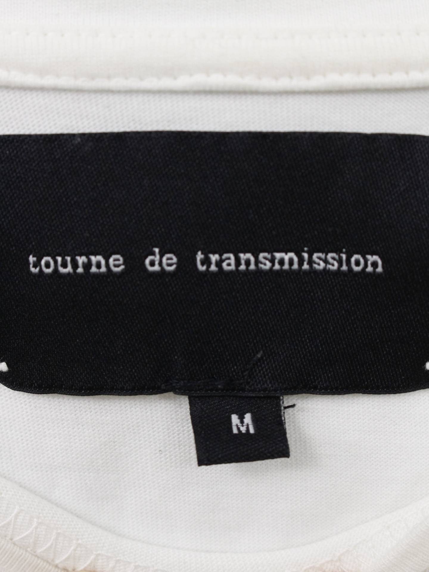 tourne de transmission/Tシャツ/カットソー/トップス/ホワイト/M