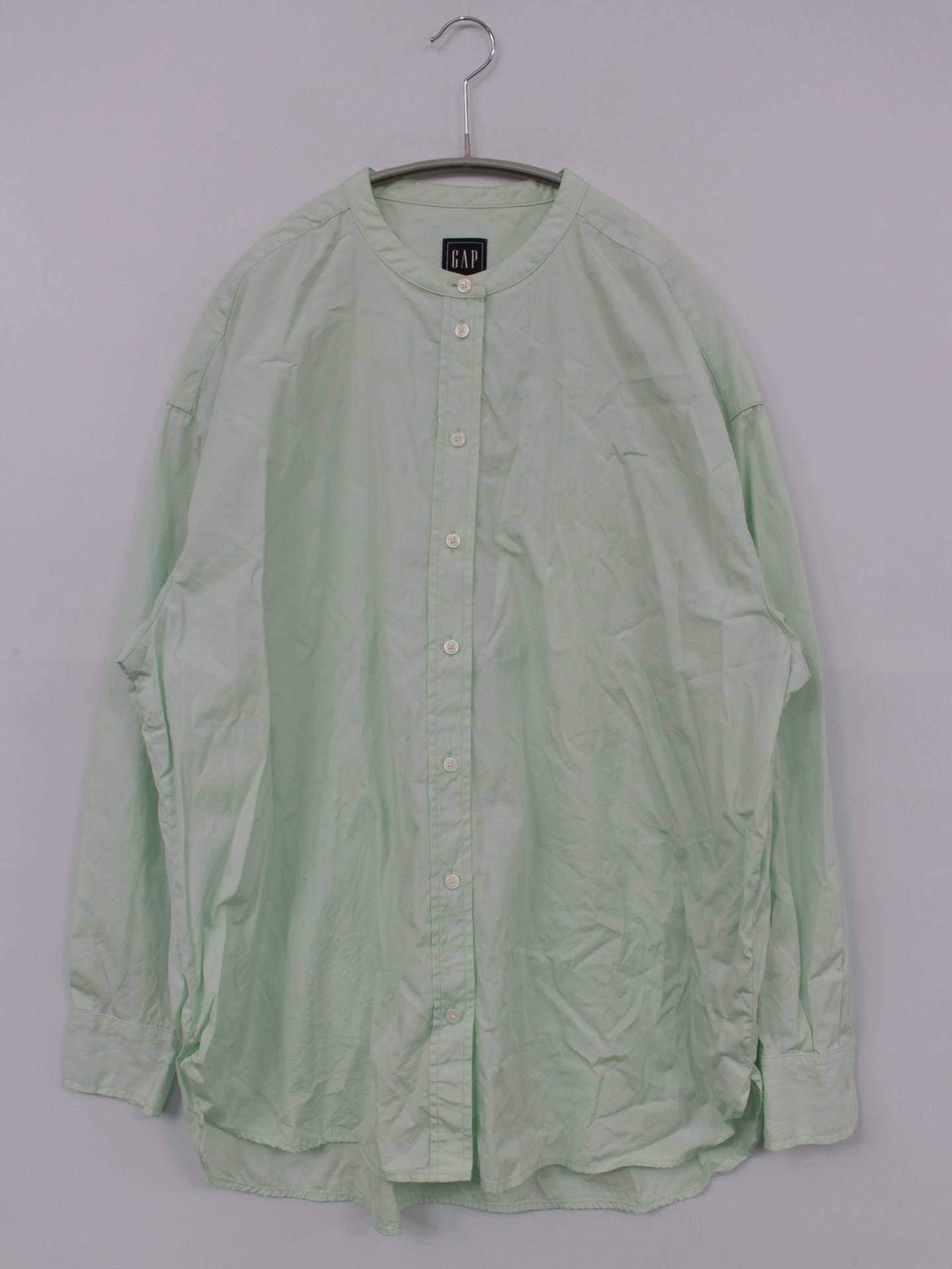 GAP/ギャップ/シャツ/ブラウス/トップス/ライトグリーン/S