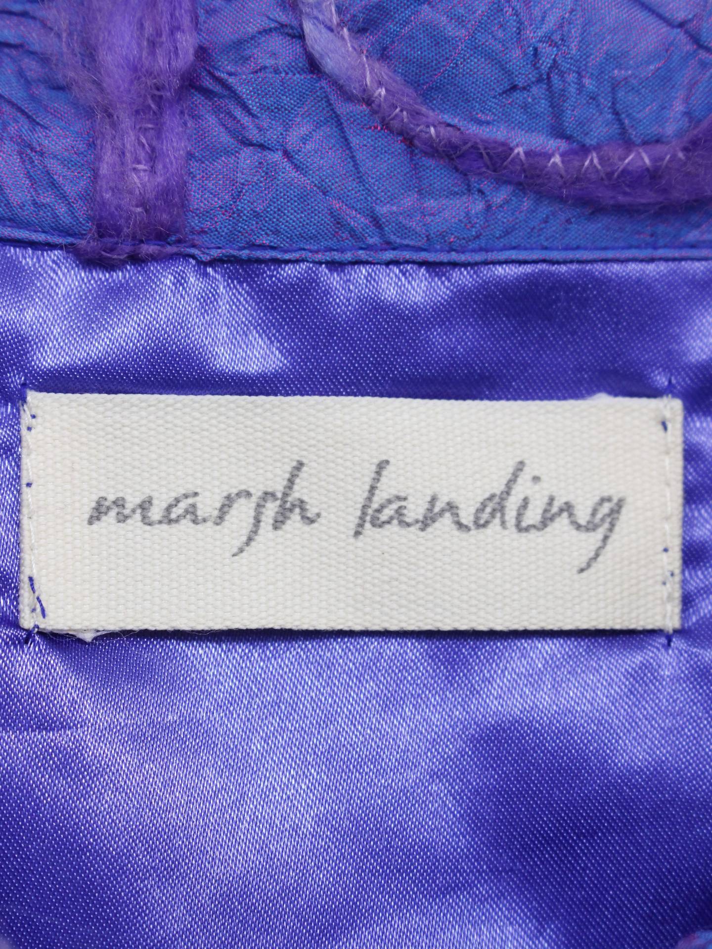 marsh landing/シャツ/ブラウス/トップス/パープル/L