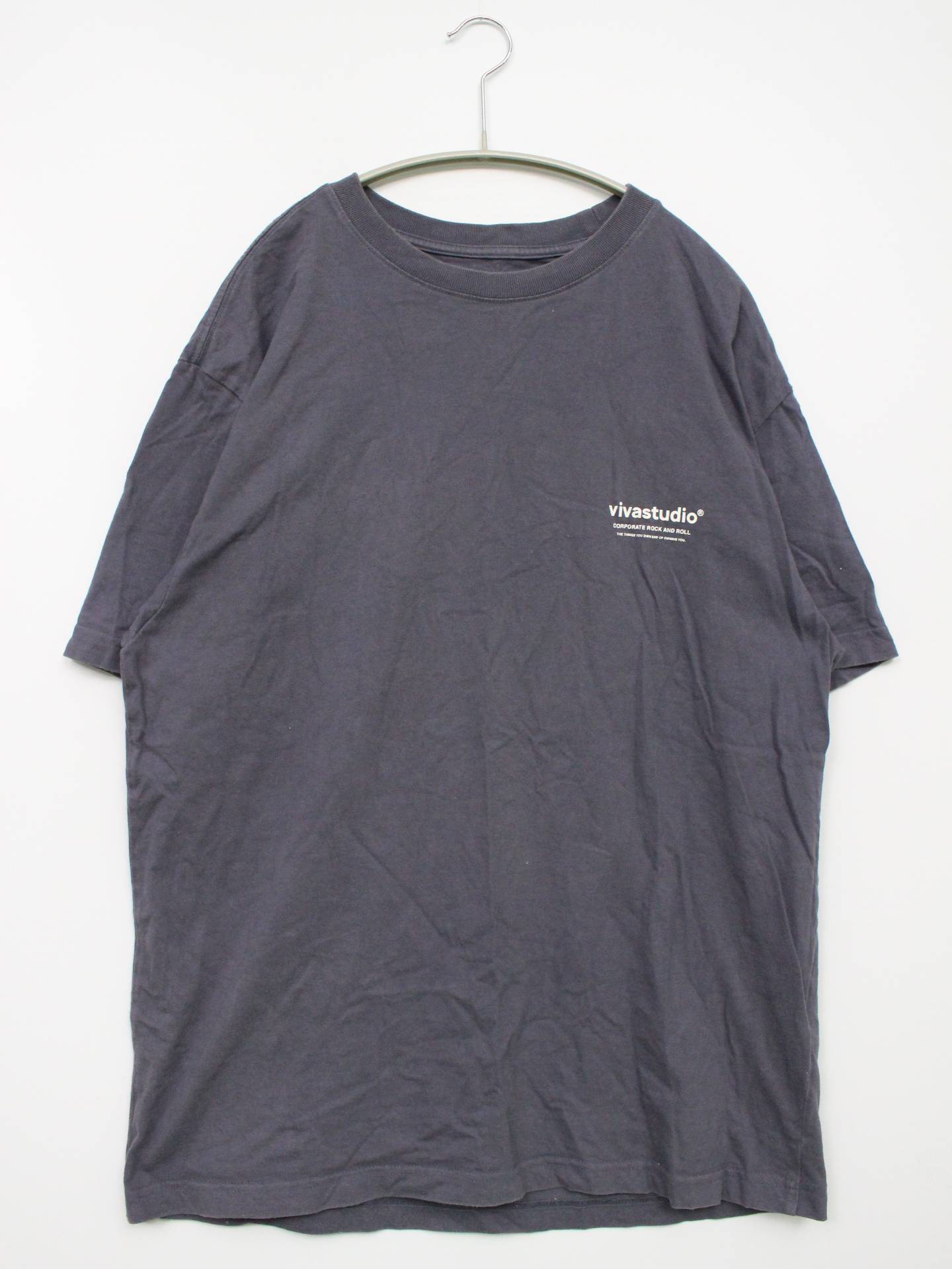VIVASTUDIO/Tシャツ/カットソー/トップス/グレー/M