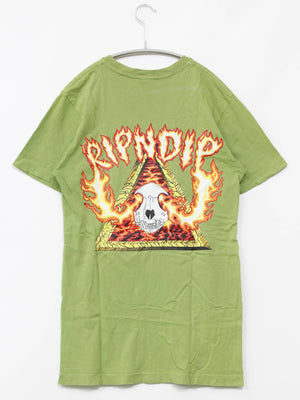 RIPNDIP/リップンディップ/Tシャツ/カットソー/トップス/ライトグリーン/SMALL