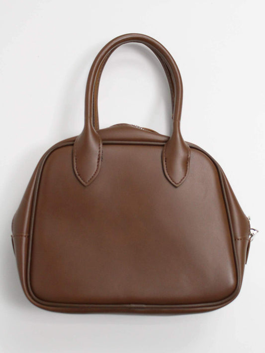 ハンドバッグ/バッグ/ブラウン