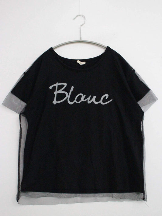 Tシャツ/カットソー/トップス/ブラック/F