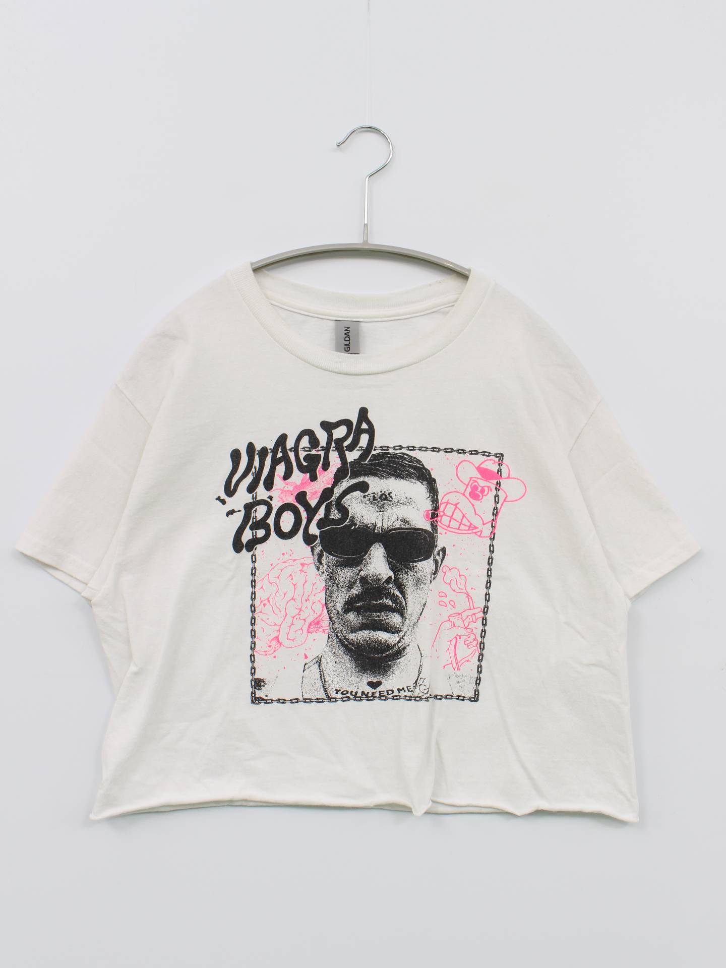 GILDAN/ギルダン/Tシャツ/カットソー/トップス/ホワイト/S