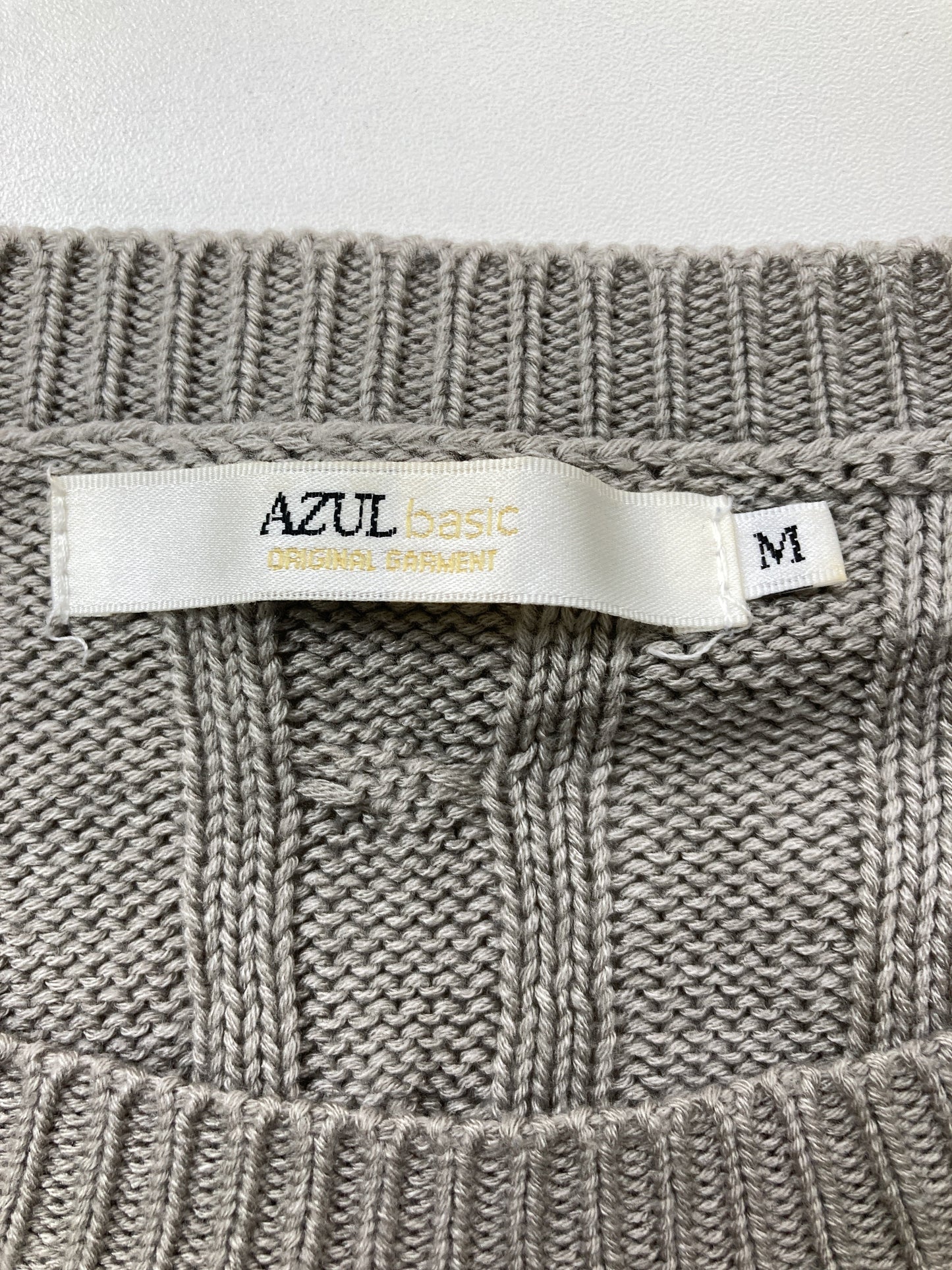 AZUL/アズール/ニット/セーター/トップス/グレー/M