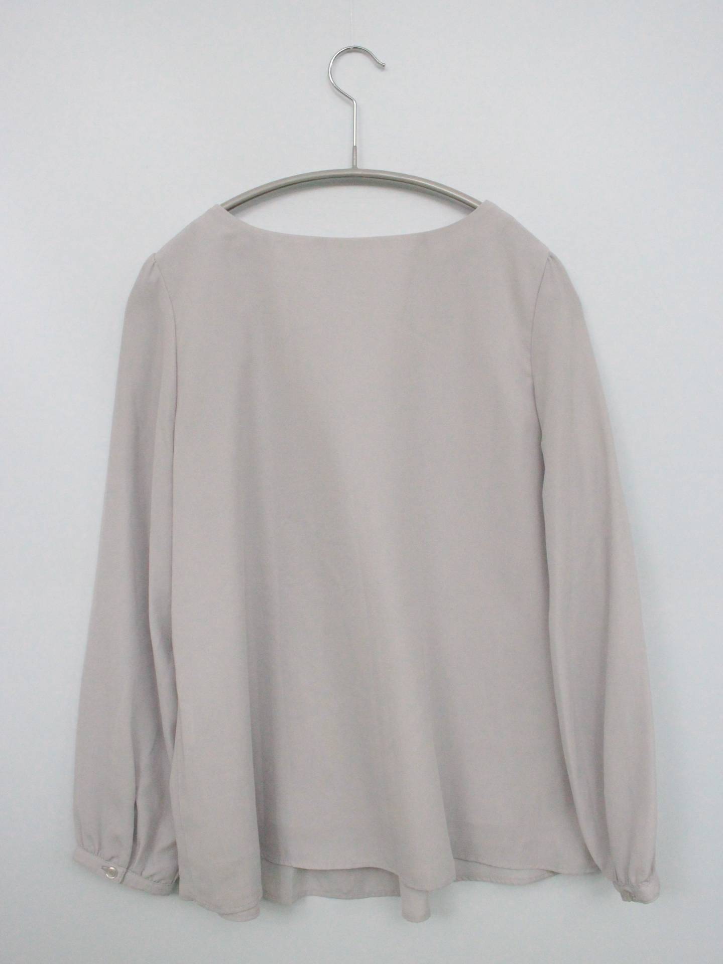 NATURAL BEAUTY BASIC/ナチュラルビューティーベーシック/シャツ/ブラウス/トップス/グレー/M