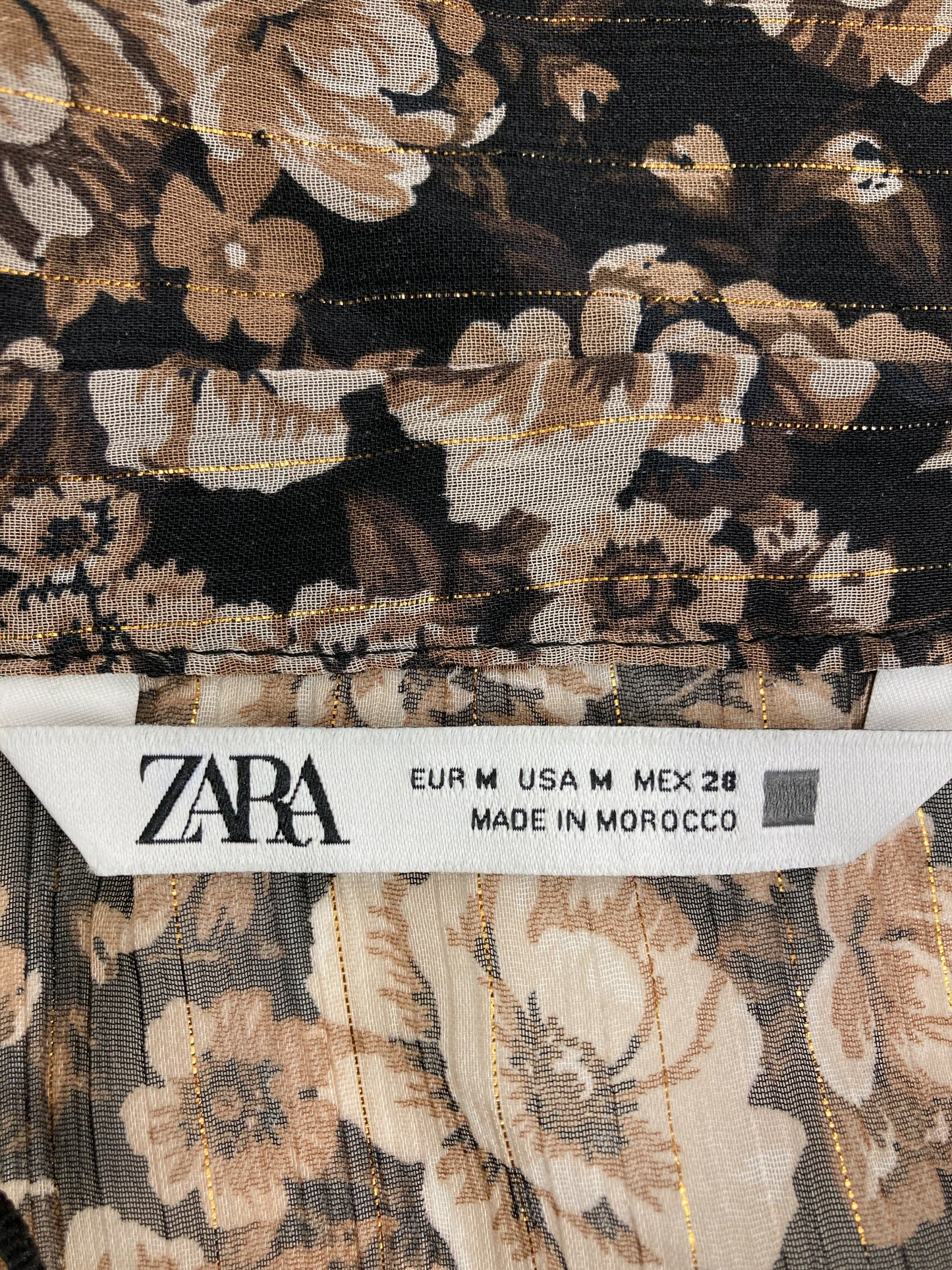 ZARA/ザラ/シャツ/ブラウス/トップス/ブラック/M