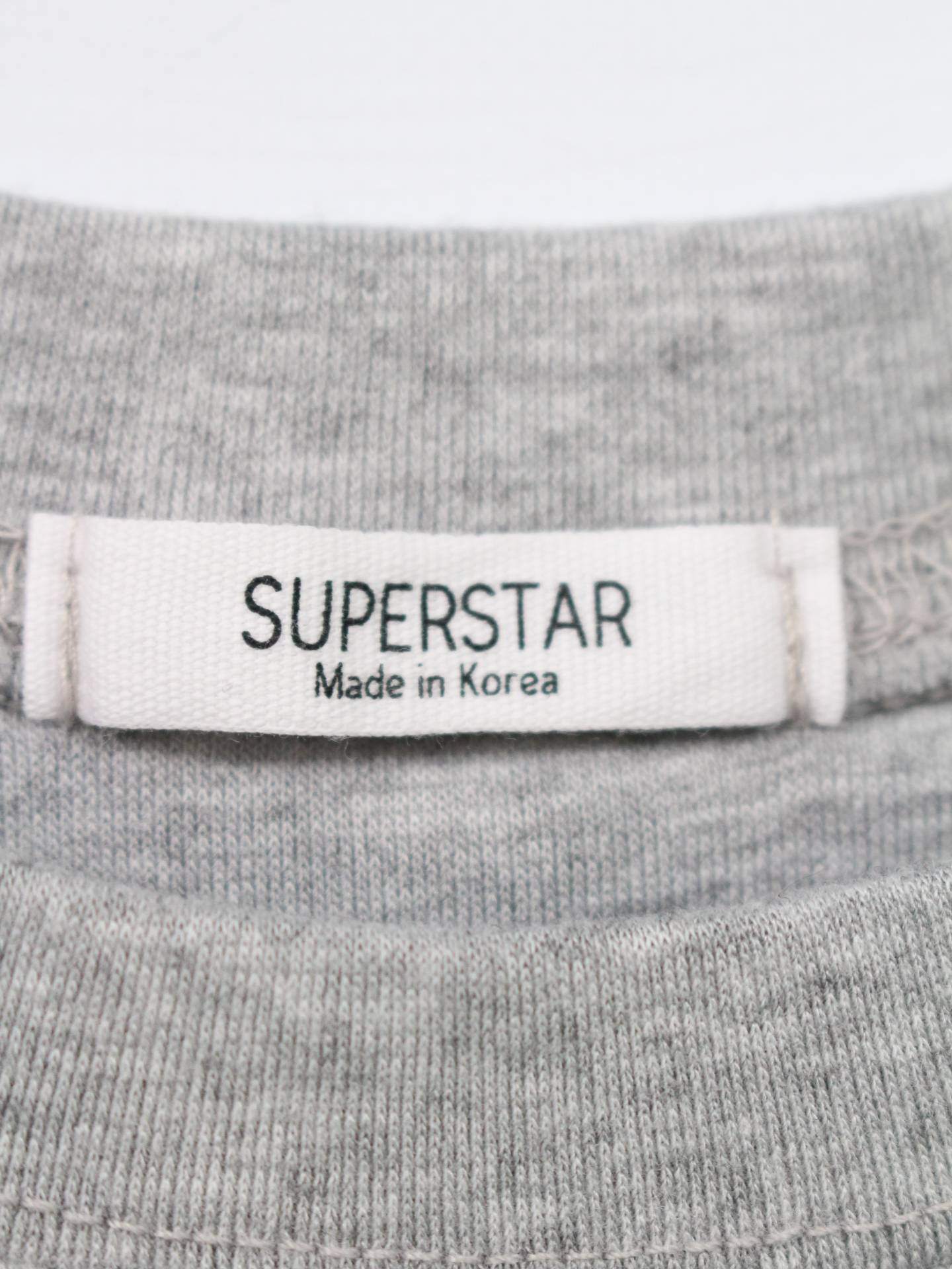 SUPERSTAR/Tシャツ/カットソー/トップス/グレー