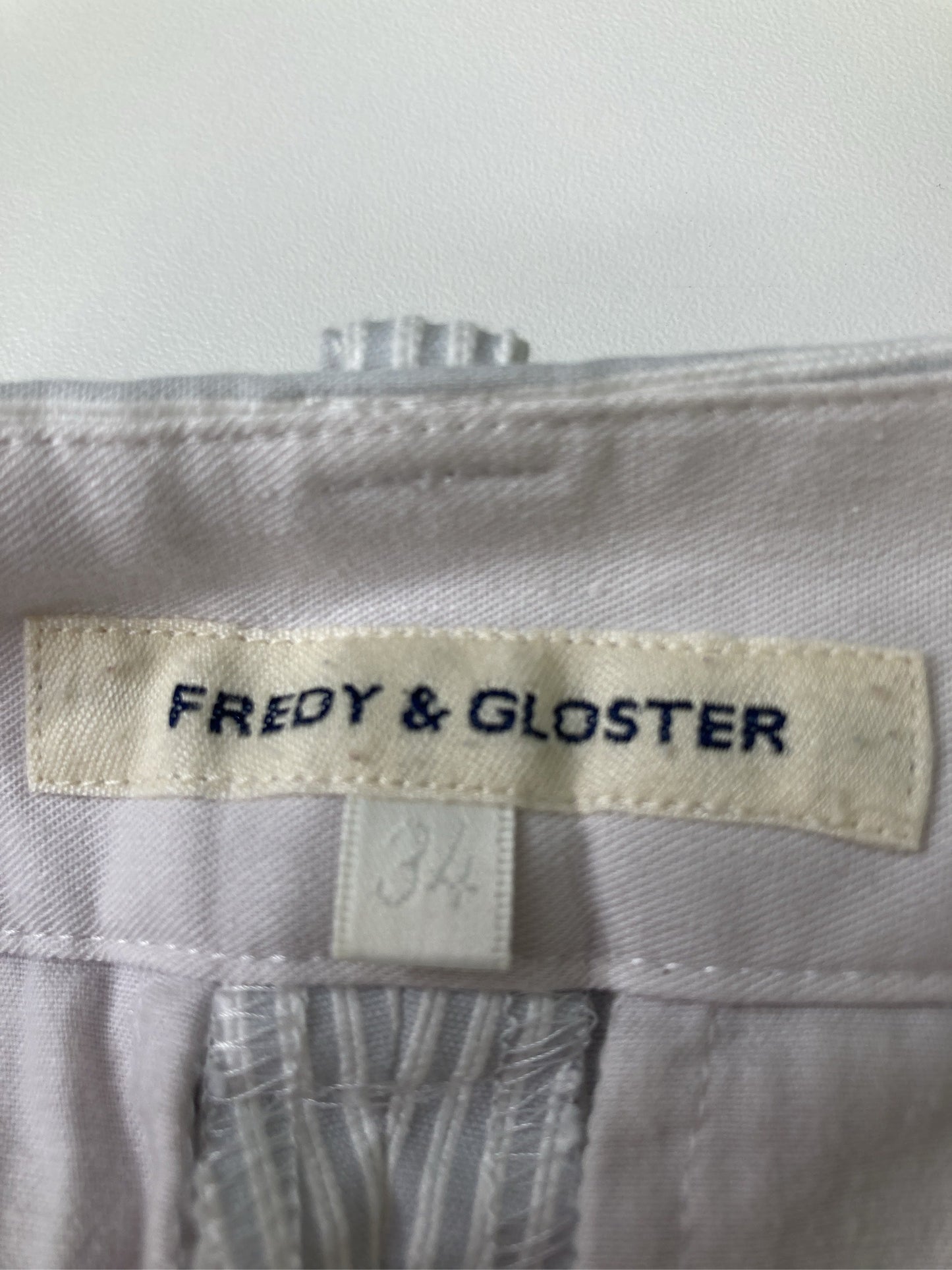 FREDY & GLOSTER/スラックス/パンツ/ホワイト/34