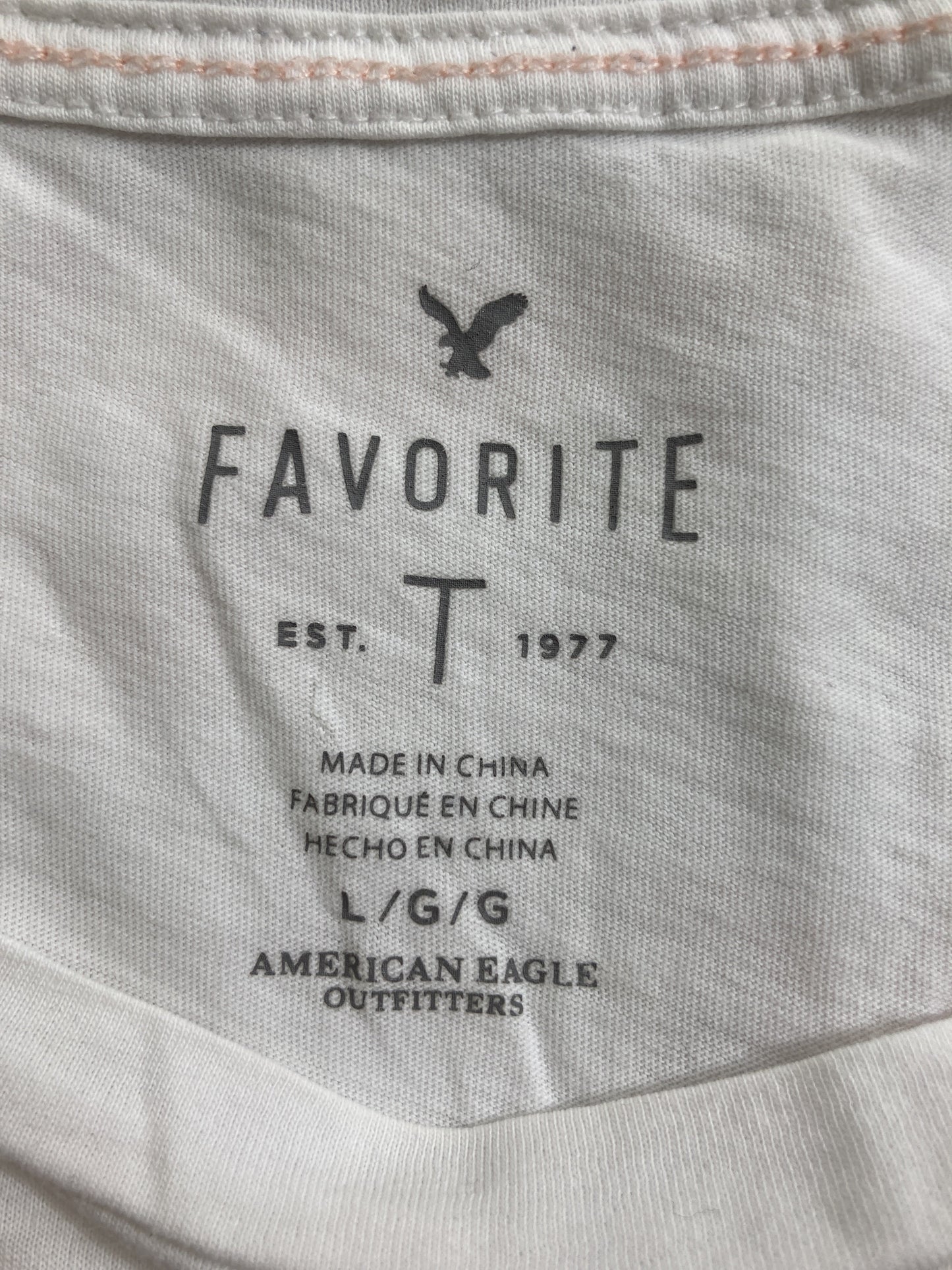 FAVORITE/Tシャツ/カットソー/トップス/ホワイト/L