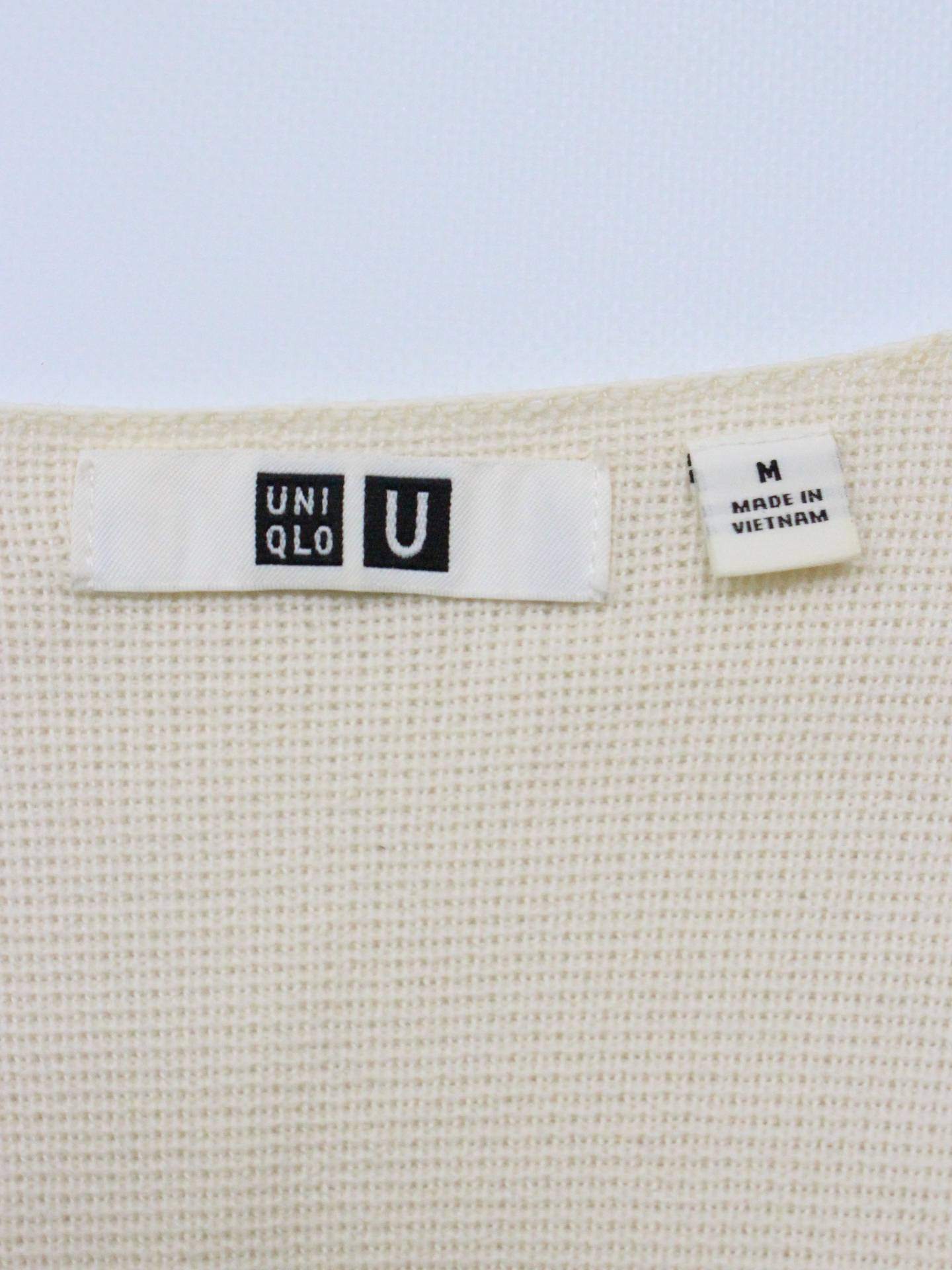 UNIQLO/ユニクロ/カーディガン/ボレロ/トップス/アイボリー/M