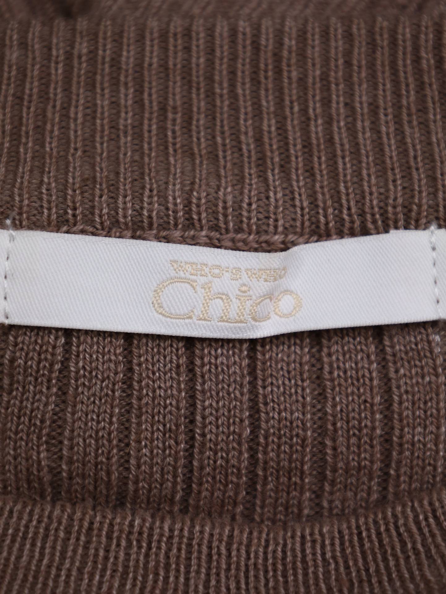 Chico/チコ/ニット/セーター/トップス/ブラウン/F