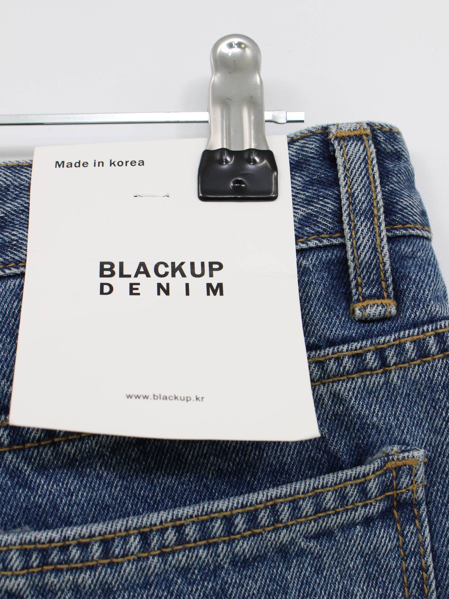 BLACKUP/ブラックアップ/デニムパンツ/パンツ/ネイビー/S