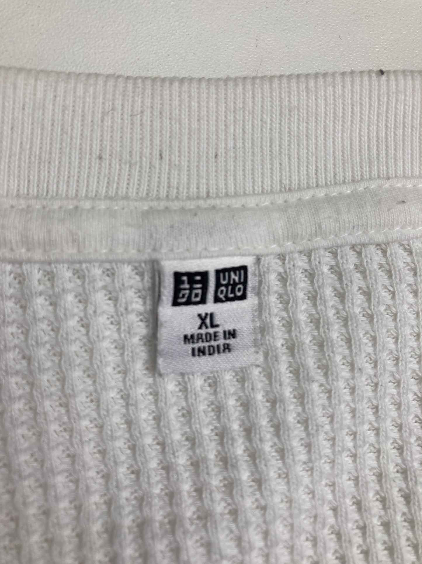 UNIQLO/ユニクロ/Tシャツ/カットソー/トップス/ホワイト/XL