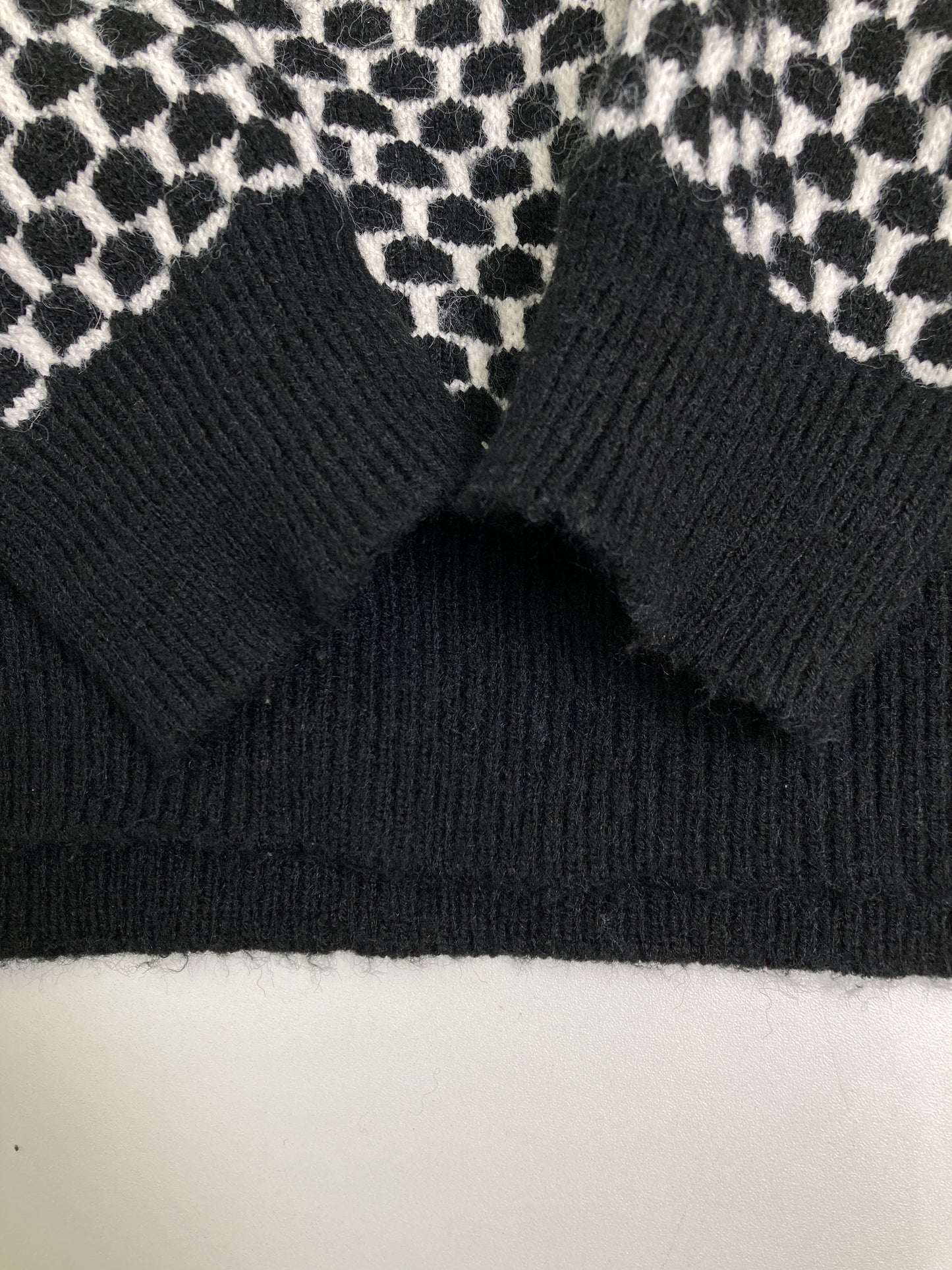 sakishima/サキシマ/ニット/セーター/トップス/ブラック