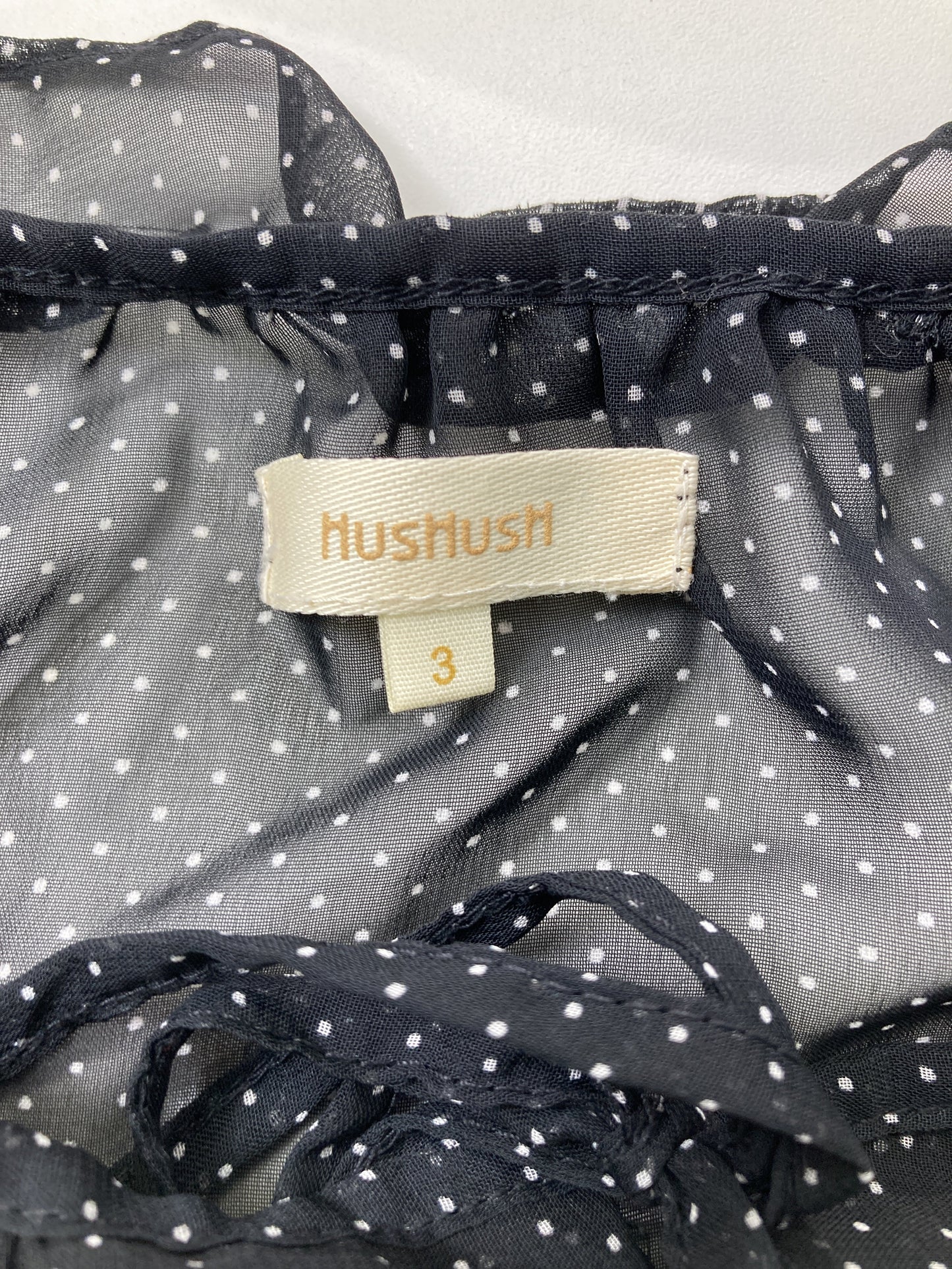 HushusH/シャツ/ブラウス/トップス/ブラック/3