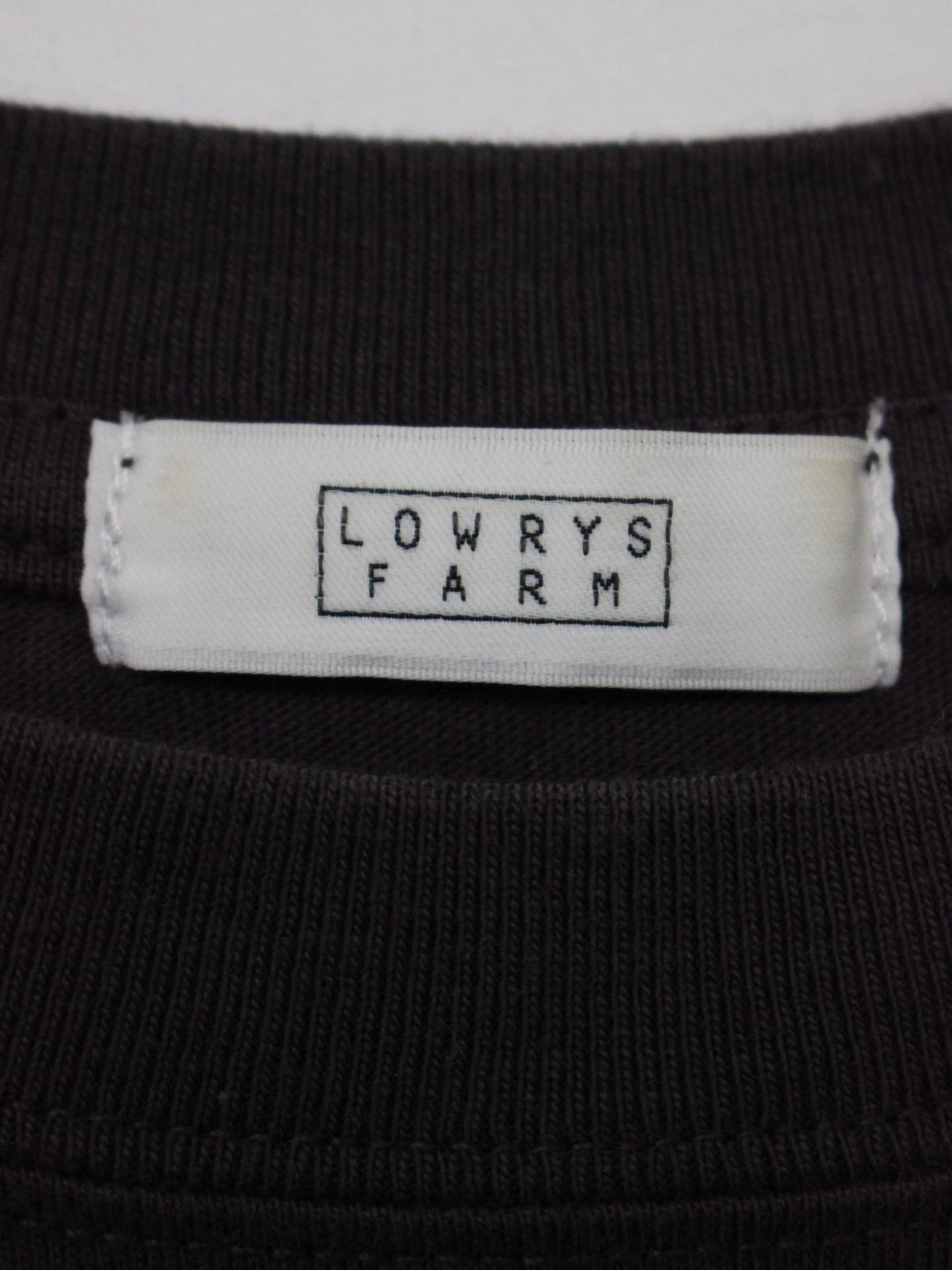 LOWRYS FARM/ローリーズファーム/Tシャツ/カットソー/トップス/ブラック/F