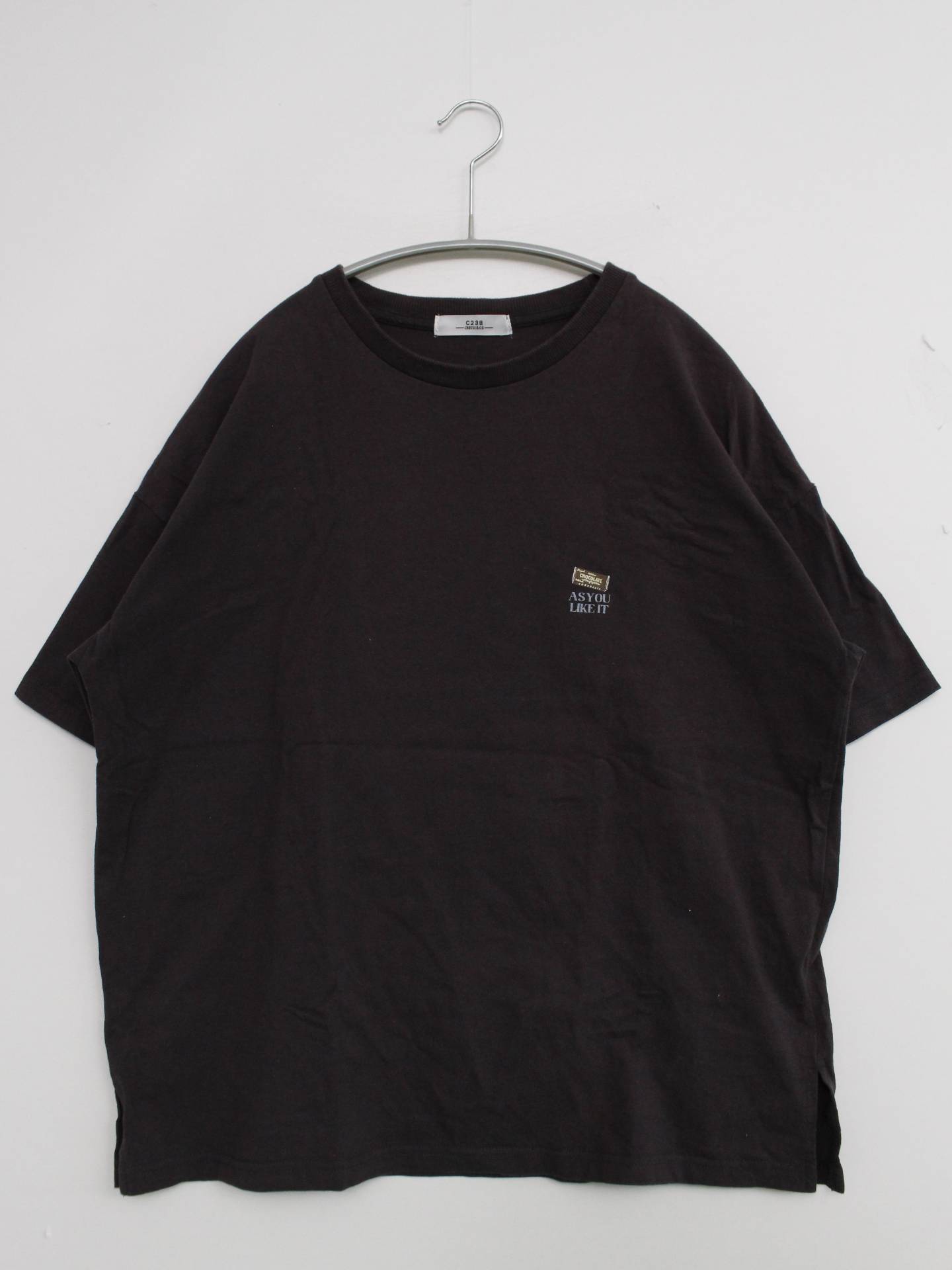 C238/Tシャツ/カットソー/トップス/ブラック/M