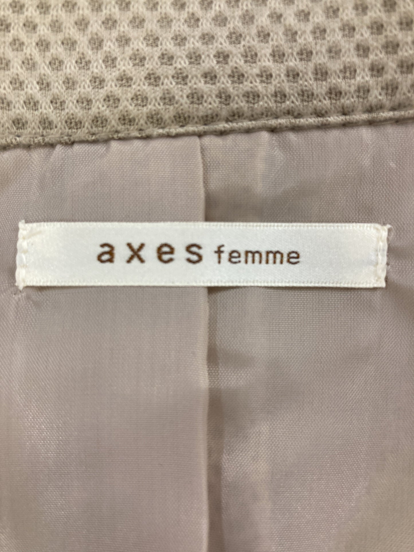 axes femme/アクシーズファム/その他アウター/ジャケット/アウター/ベージュ/M