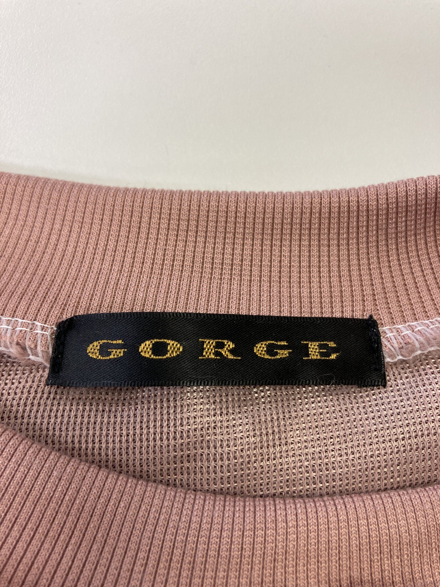 GORGE/ジョージ/スウェット/トップス/ピンク