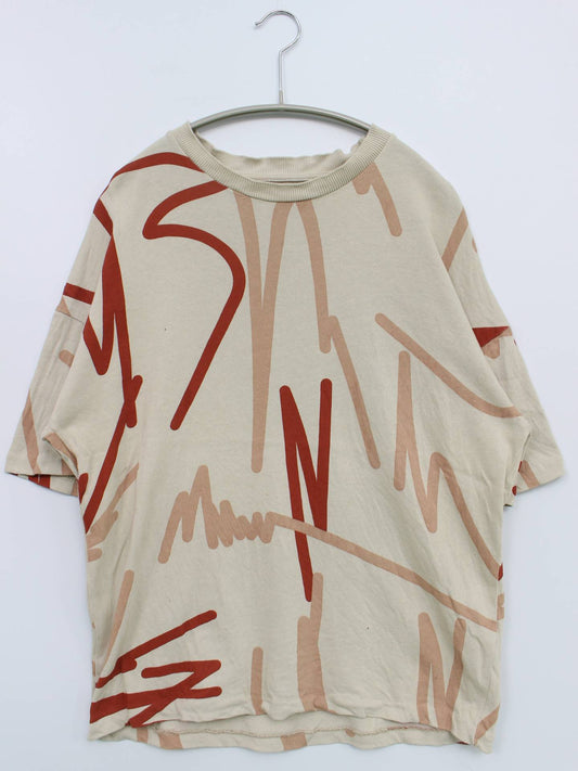 ZARA/ザラ/Tシャツ/カットソー/トップス/ブラウン/S